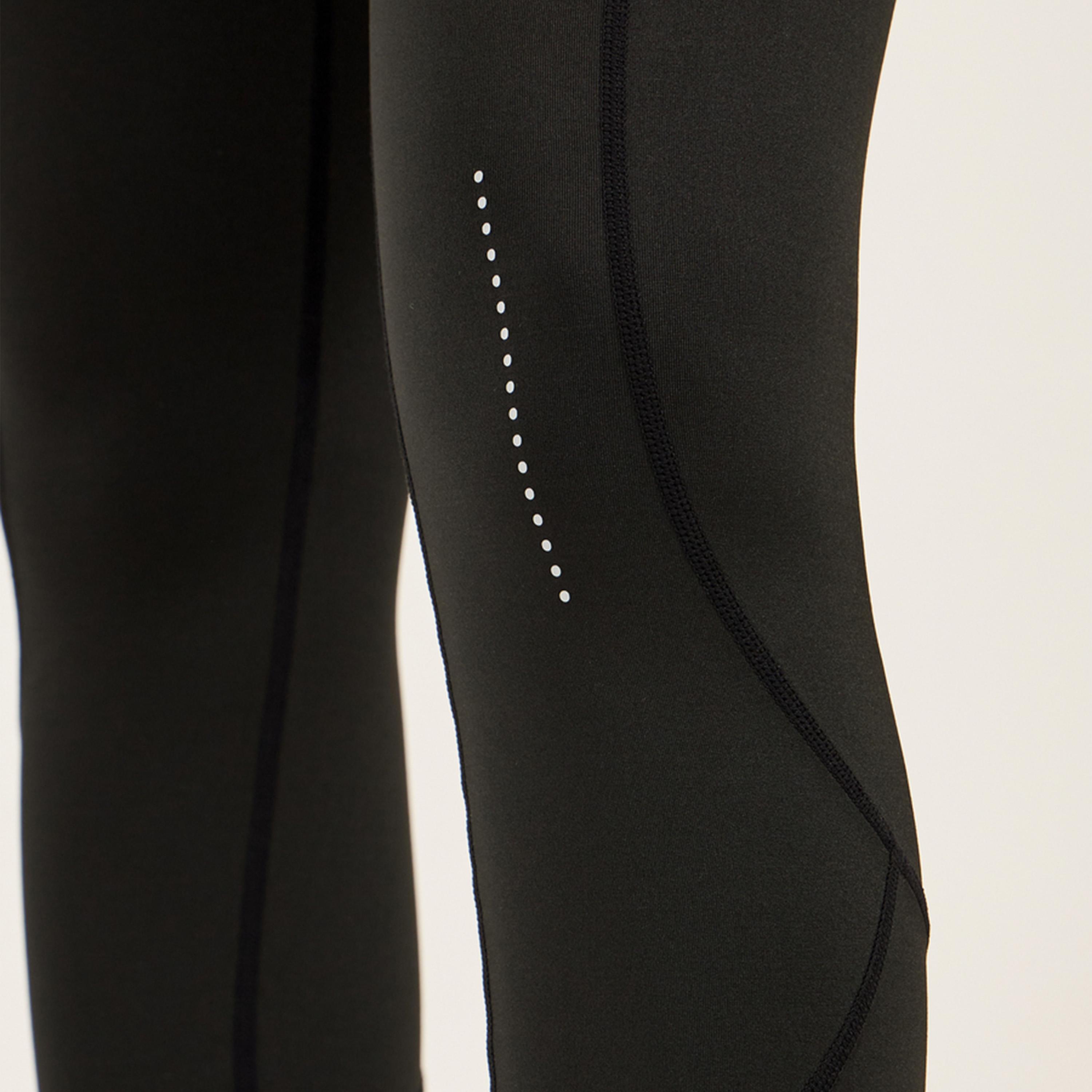 ستايلي - بنطال رياضي بطول كامل وتفاصيل عاكسة عند الركبة-women-clothing-sportswearandactivewear-bottoms-joggersandtrackpants-image-4