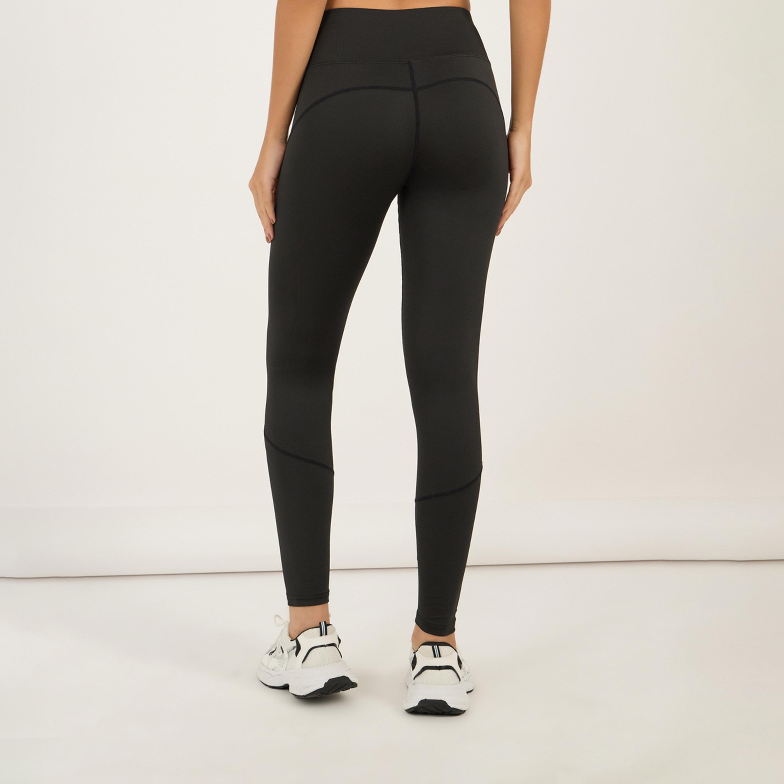 ستايلي - بنطال رياضي بطول كامل وتفاصيل عاكسة عند الركبة-women-clothing-sportswearandactivewear-bottoms-joggersandtrackpants-image-5