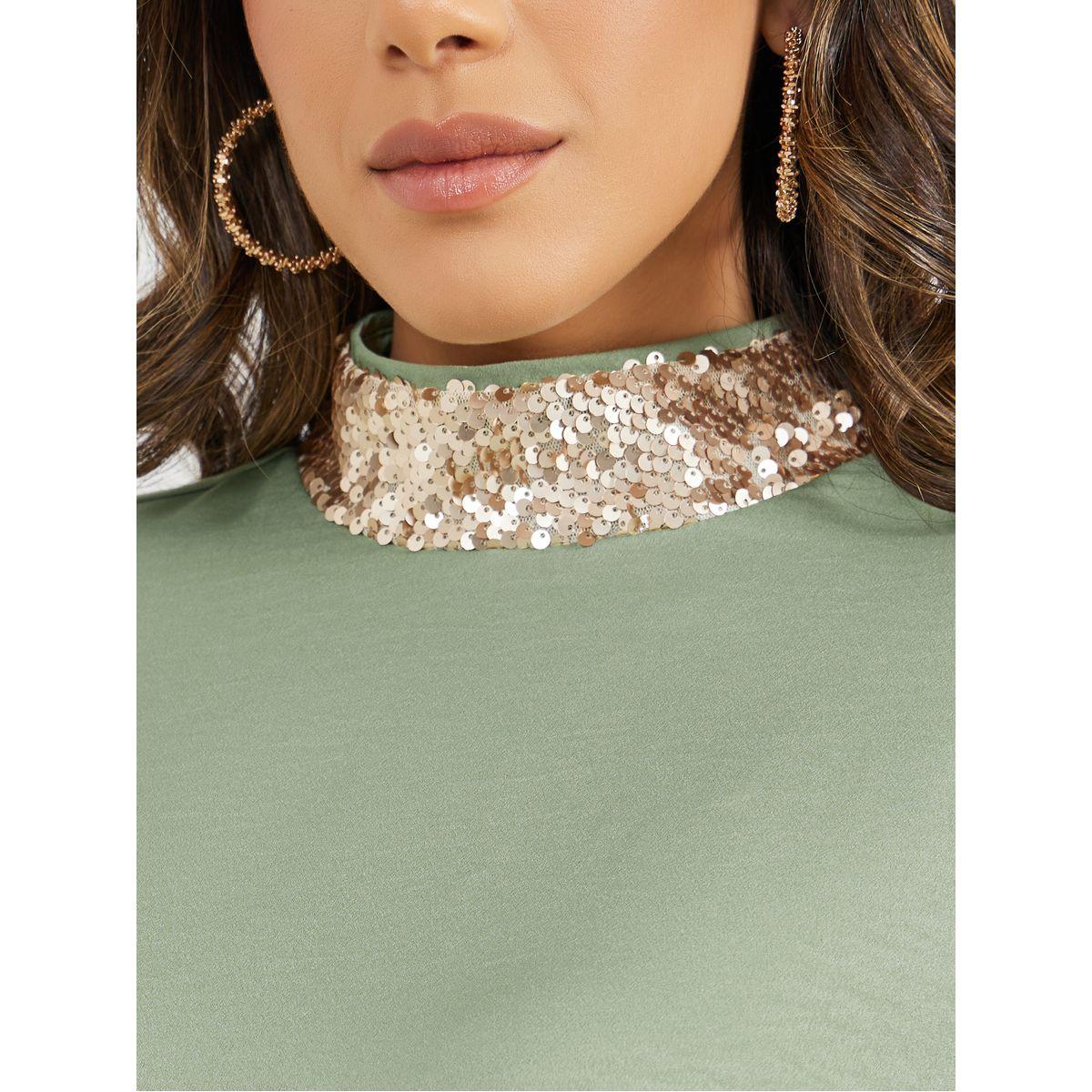 Amirah X Styli Embellished Sequins Trims High Neck Jalabiya-women-arabicclothing-jalabiyas-image-5