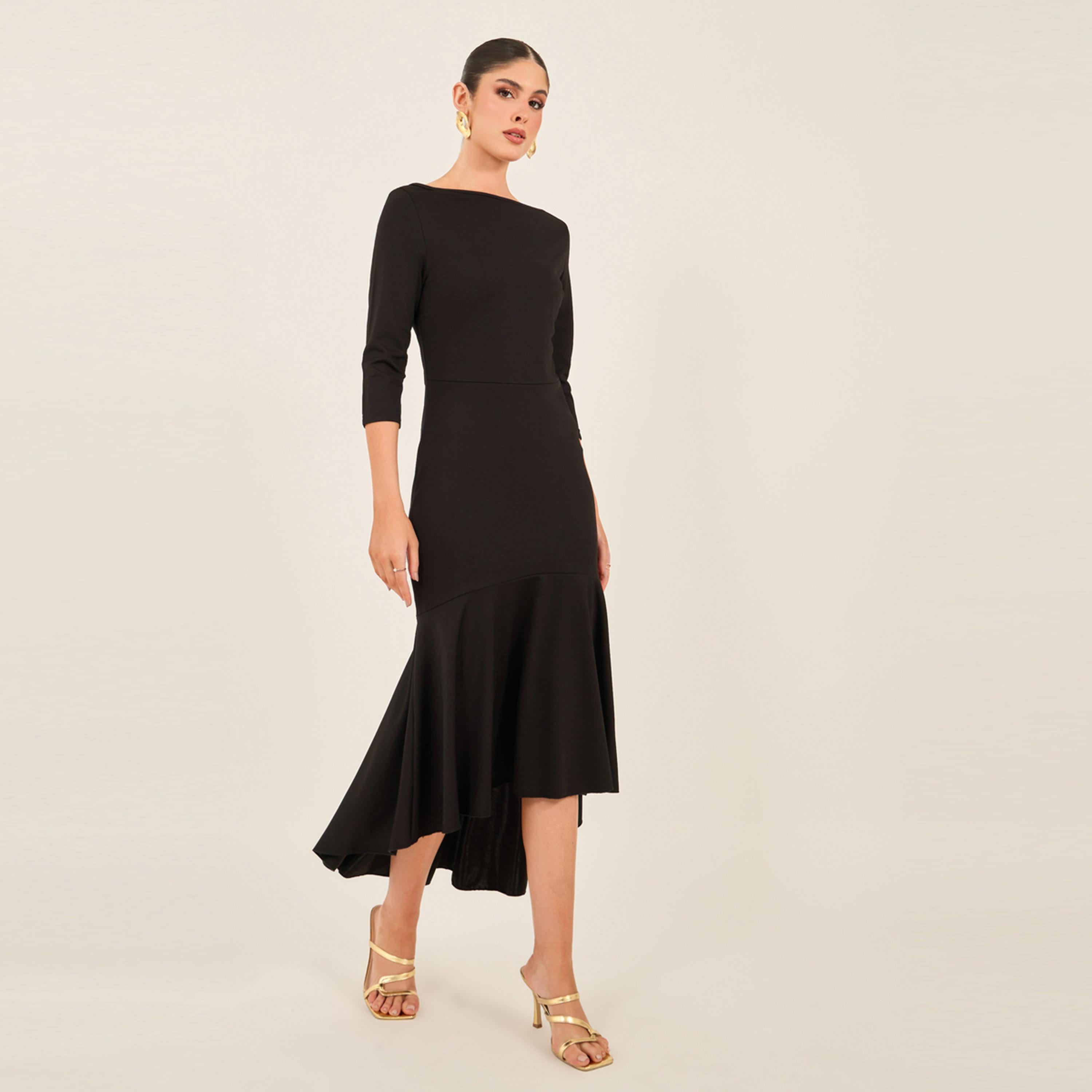 فيشود ستايلي - فستان ماكسي متعدد الطبقات بطبعة زهور-women-clothing-dresses-image-2