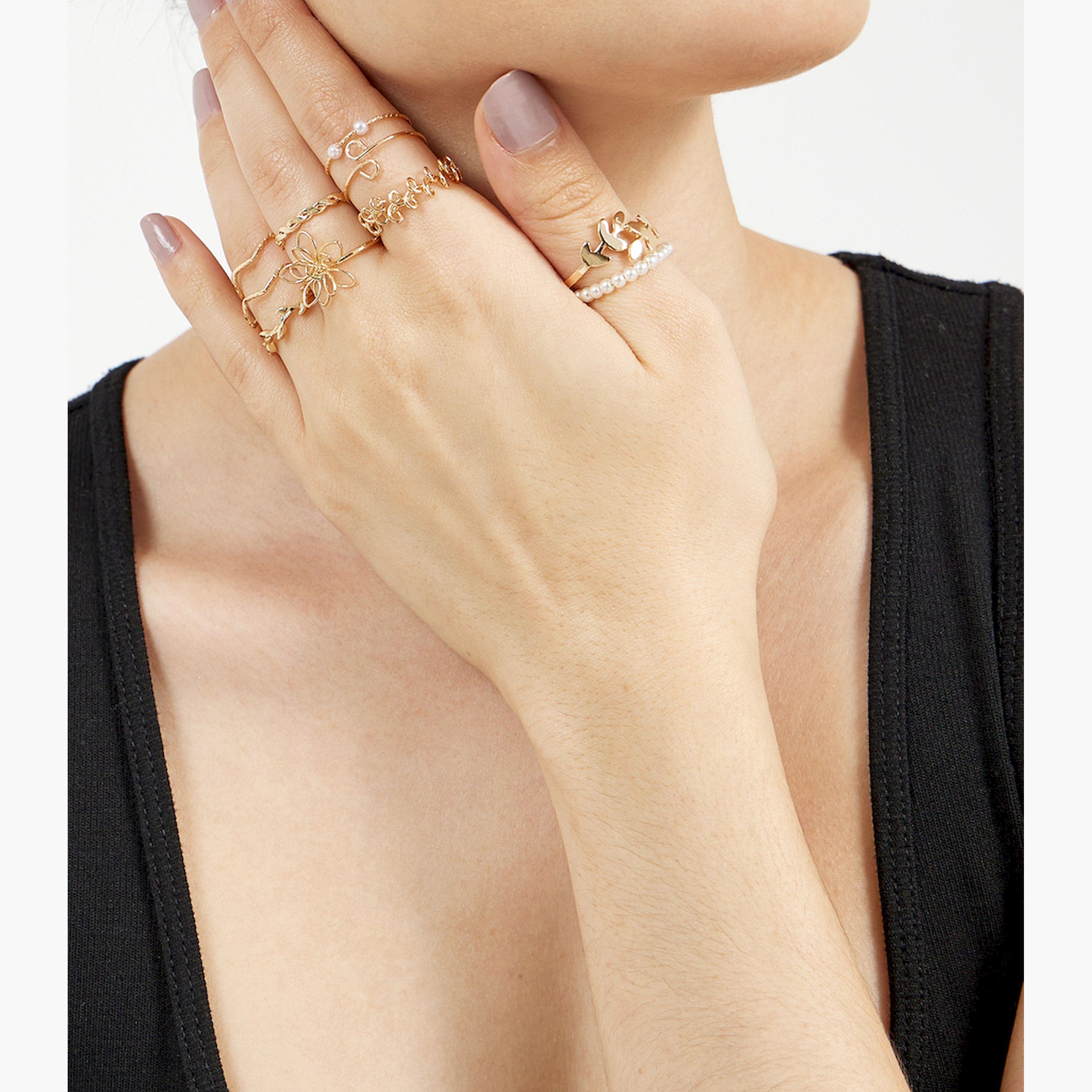 Styli Set of 10 - Assorted Rings-women-watchesandjewellery-jewellery-rings-image-2