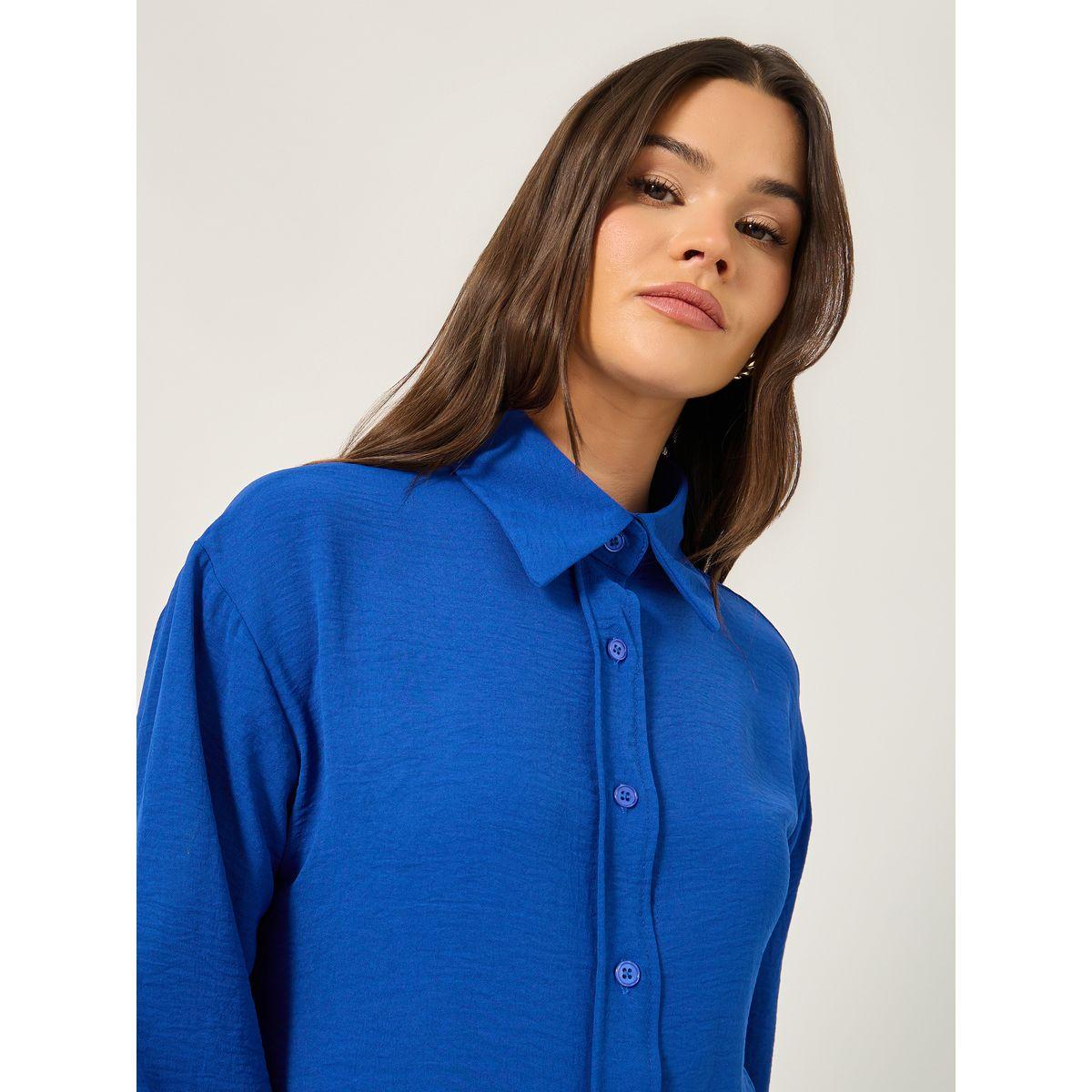 Oversized Drop Shoulder Shirt-women-clothing-shirtsandblouses-shirts-image-3