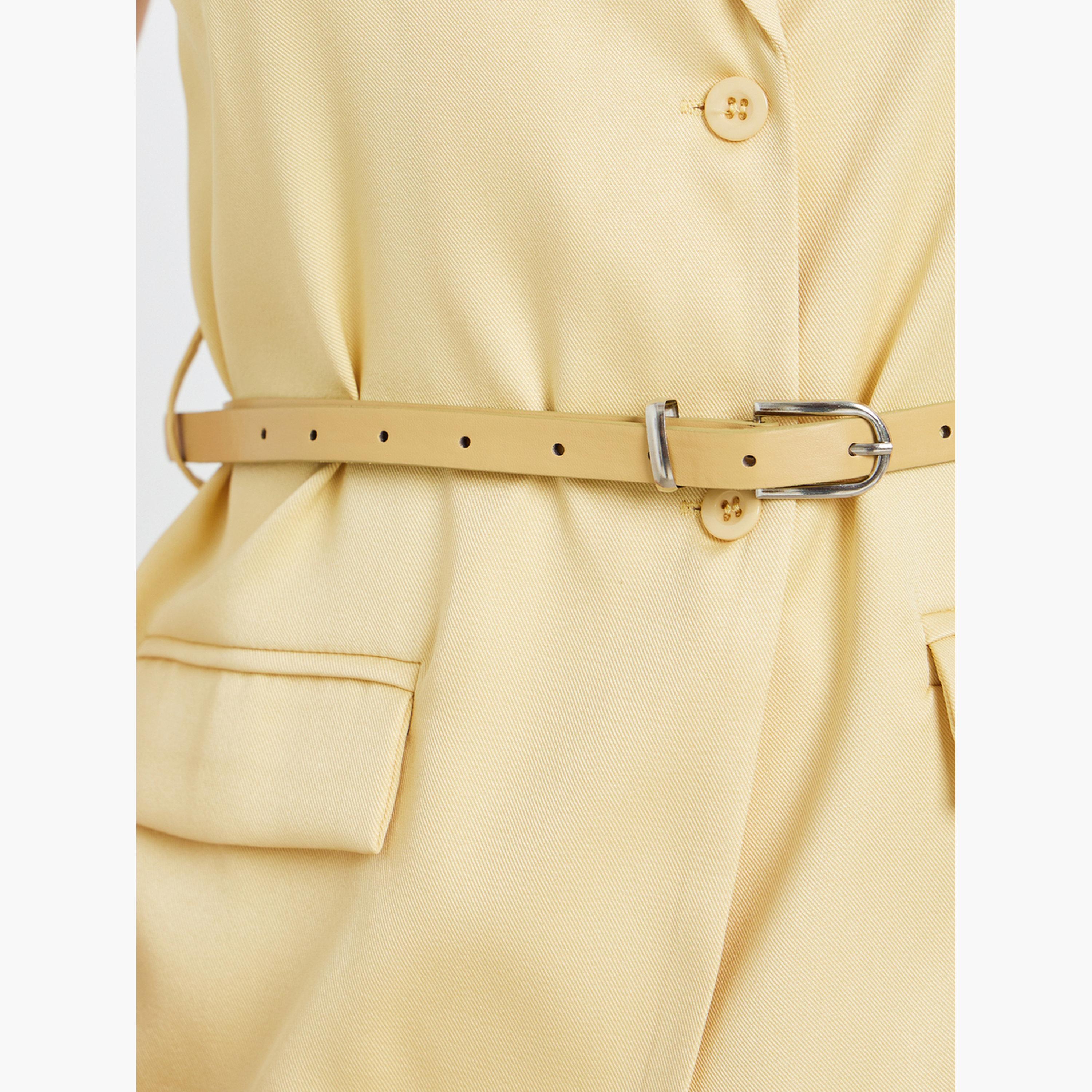 Styli Women Yellow Sleeveless Waistcoat Top-women-clothing-shirtsandblouses-blouses-image-4
