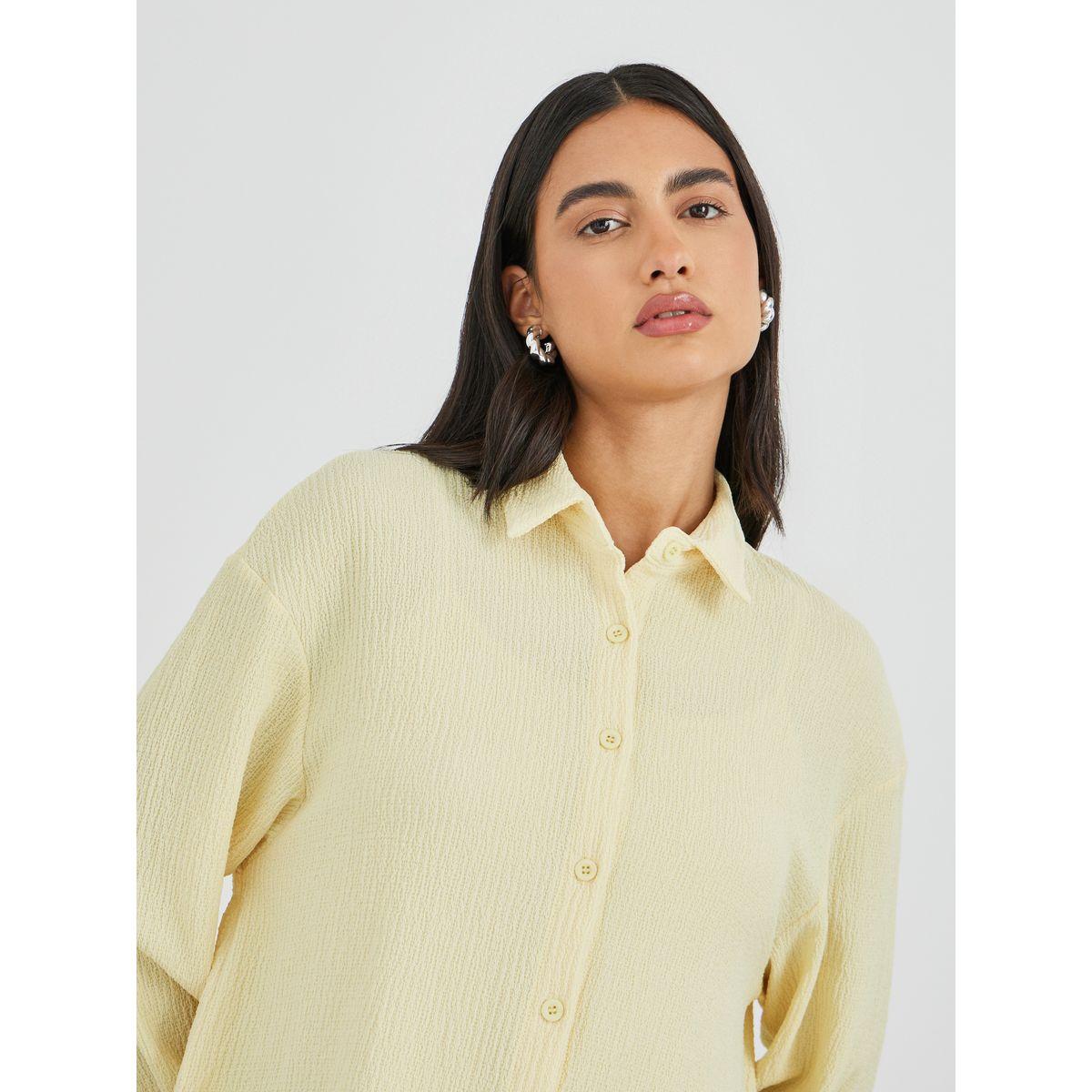 Styli Textured Oversized Collared Shirt-women-clothing-shirtsandblouses-shirts-image-4