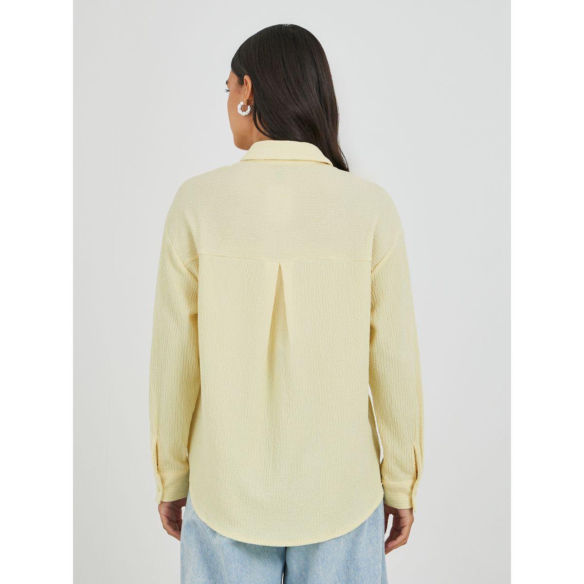 Styli Textured Oversized Collared Shirt-women-clothing-shirtsandblouses-shirts-image-5