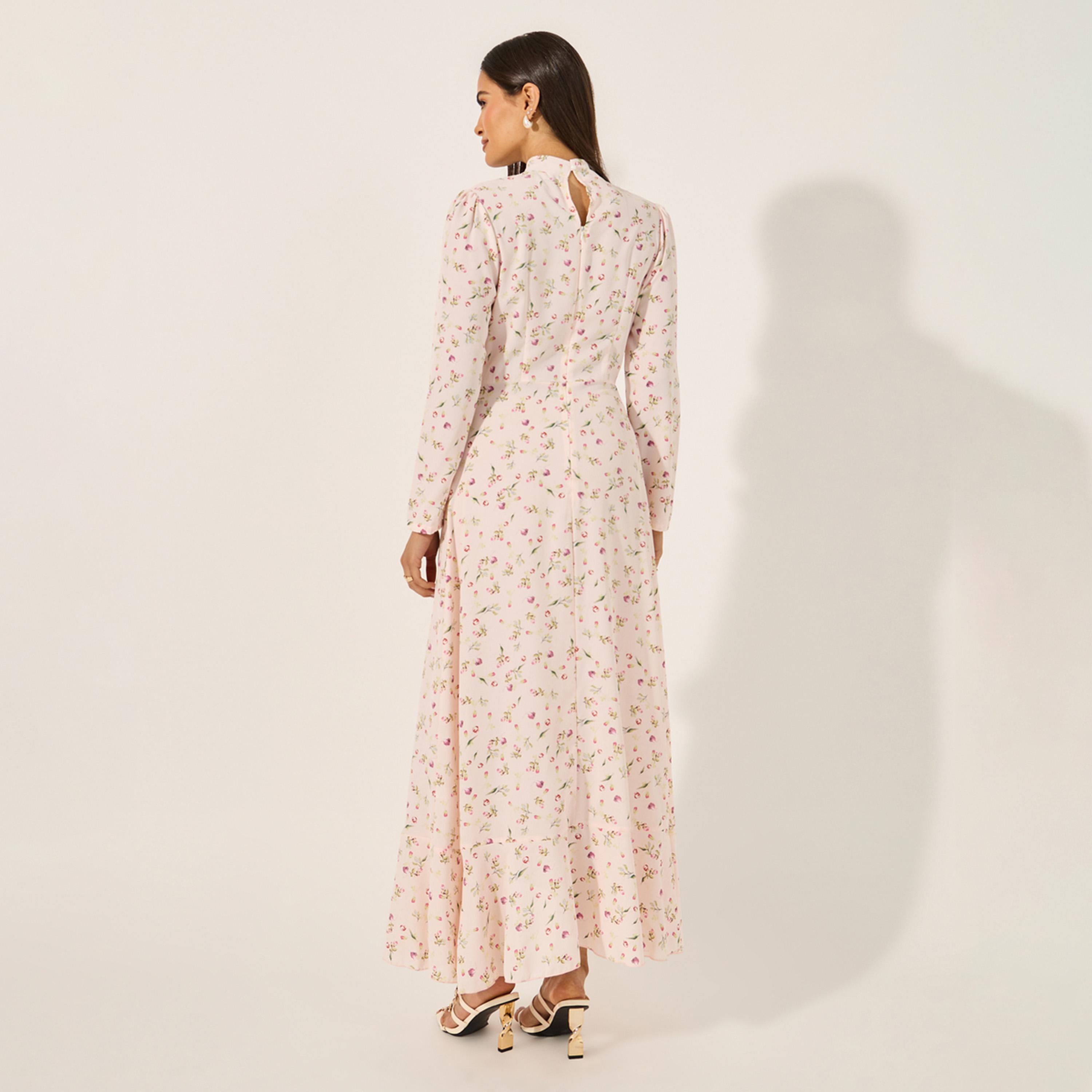 Styli Print Long Sleeves A-Line Maxi Dress-women-clothing-dresses-image-5