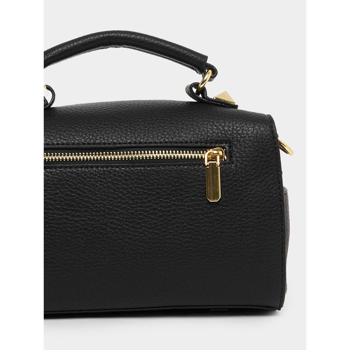 Styli Bowling Bag with Adjustable Strap and Zip Closure-women-bagsandwallets-handbags-image-5