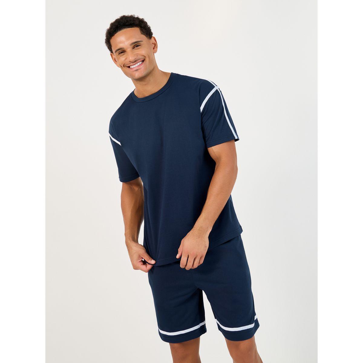 مجموعة من شورت وتيشيرت بأكمام قصيرة-men-clothing-nightwear-pyjamaandshorts-image-2