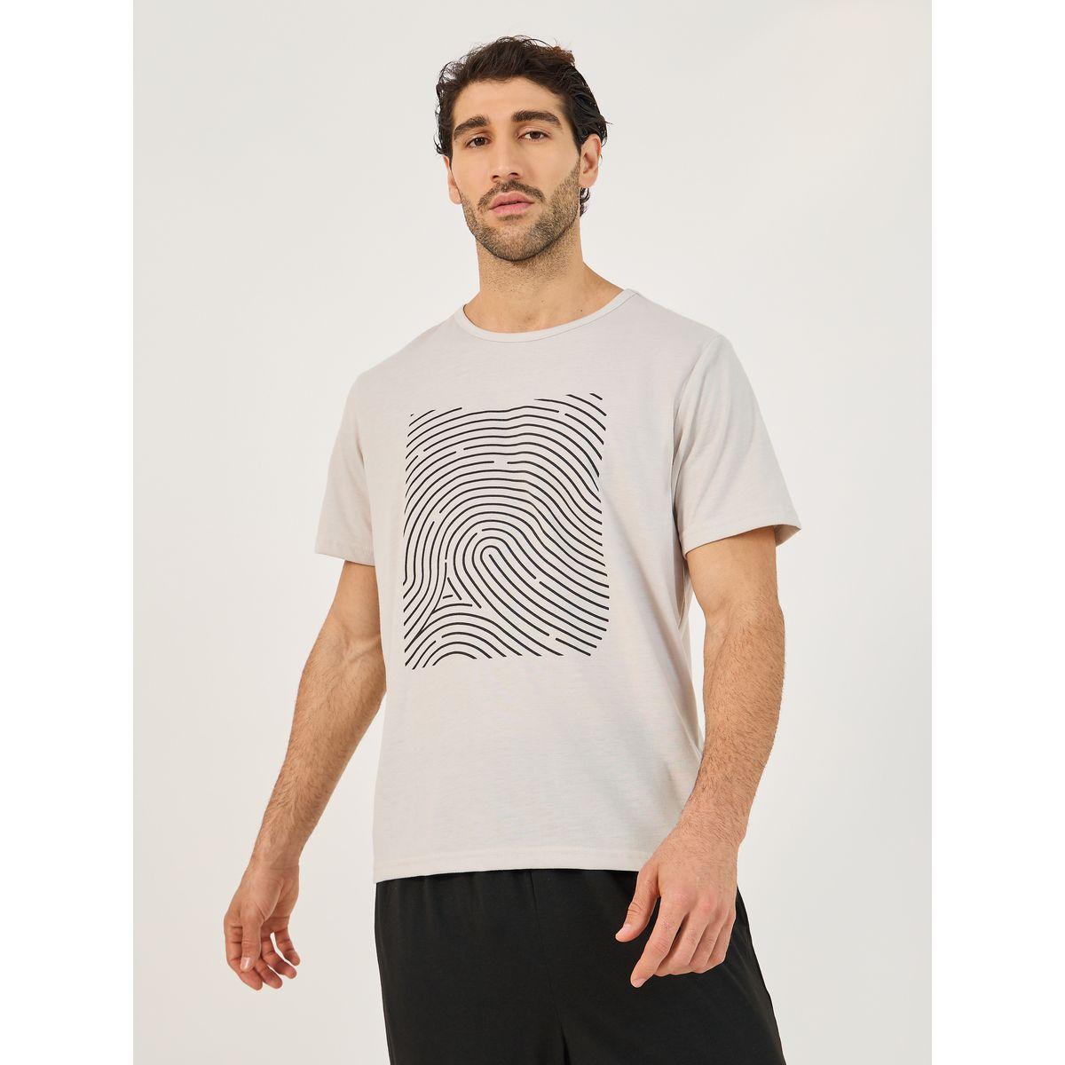 Styli Graphic Print Round Neck T-Shirt & Pyjama Set-men-clothing-nightwear-sets-image-2