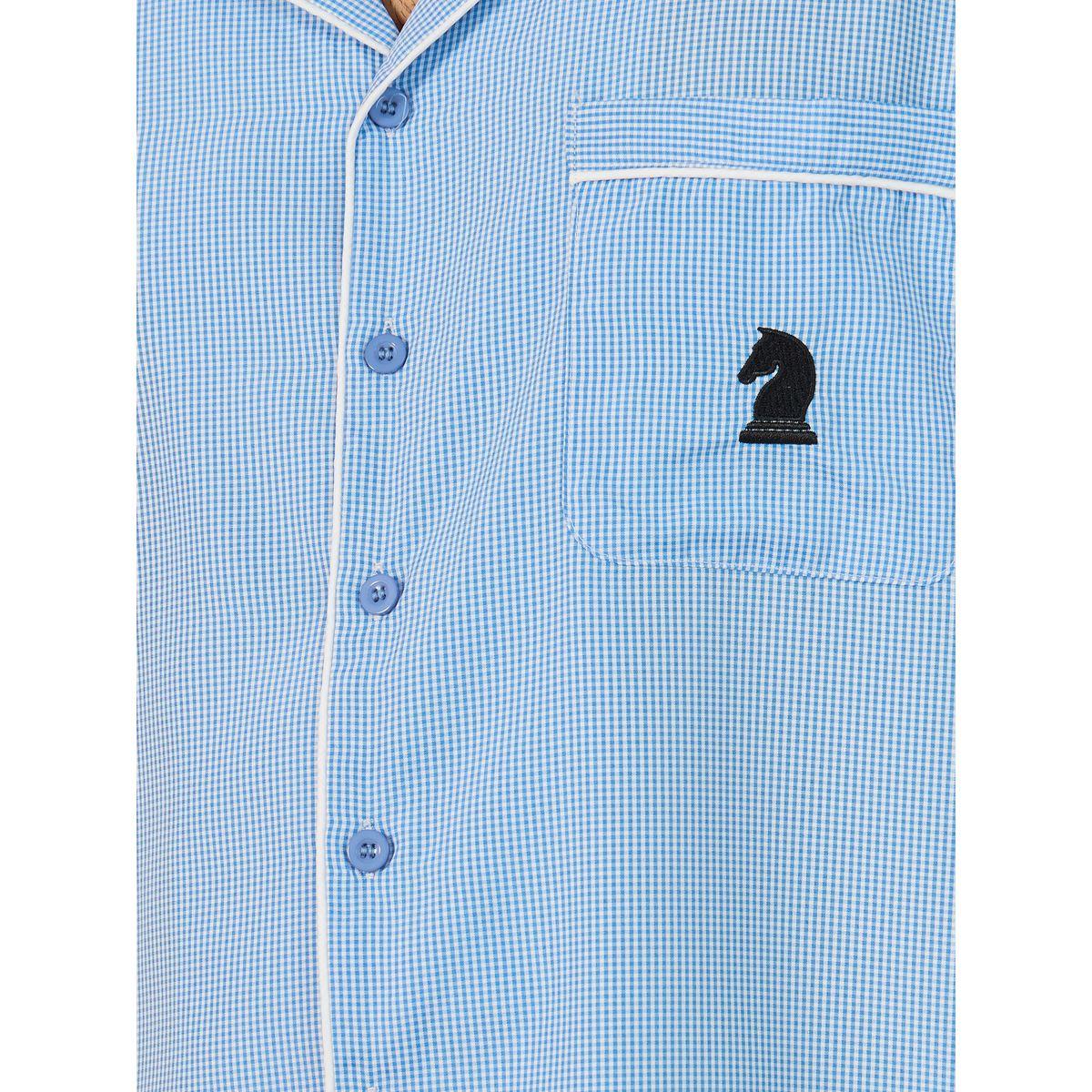 طقم من بنطال بيجاما مع قميص بجيب على الصدر-men-clothing-nightwear-sets-image-3
