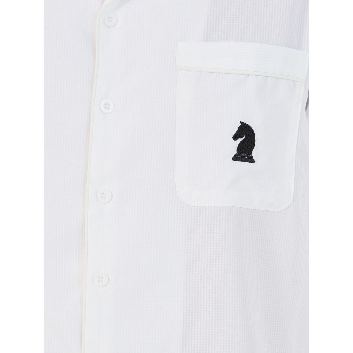 Styli Woven Checked Pocket Detail Shirt & Pyjama Set-men-clothing-nightwear-sets-image-3
