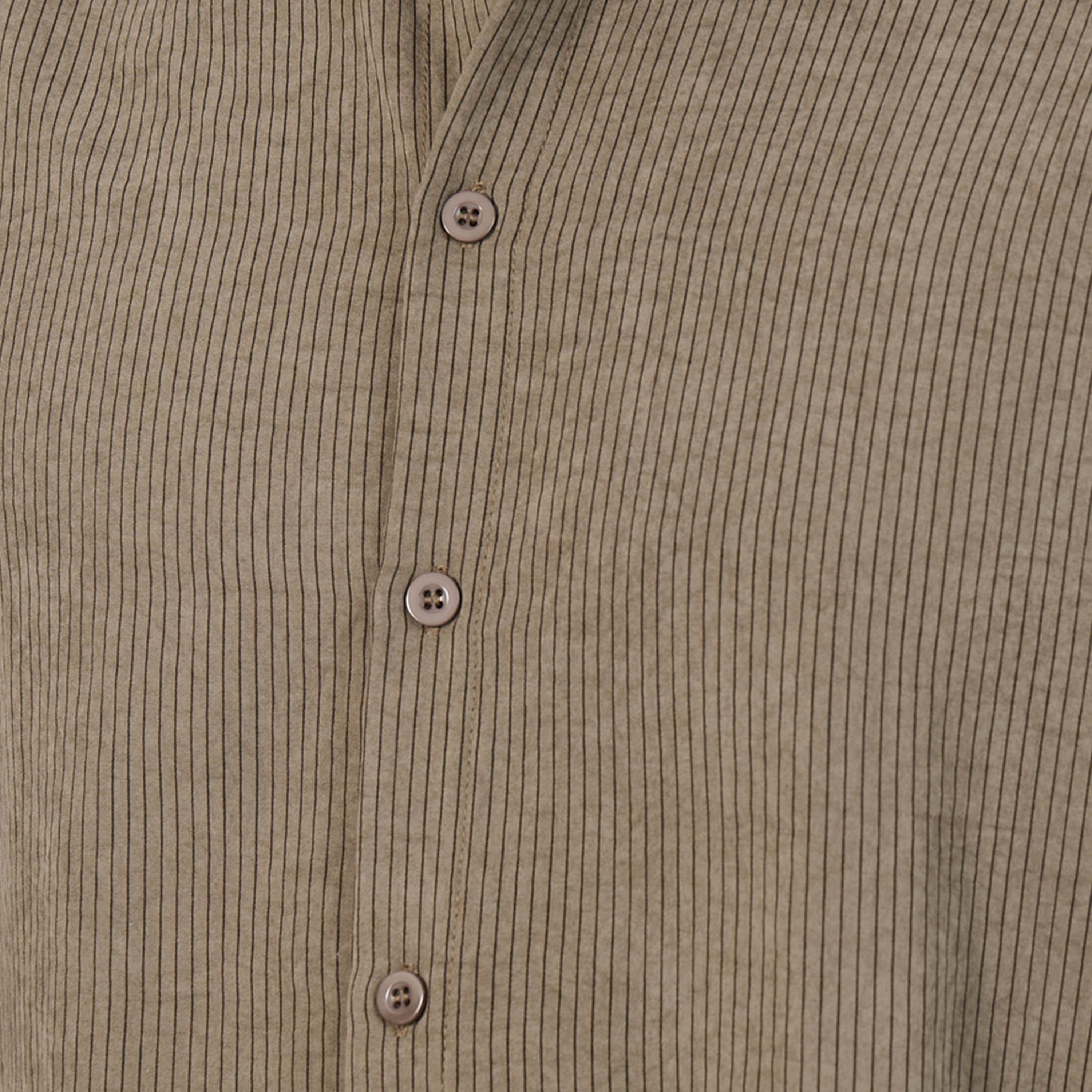 Styli Unwind Textured Woven Striped Long Sleeve Shirt & Pyjama Set-men-clothing-nightwear-sets-image-3