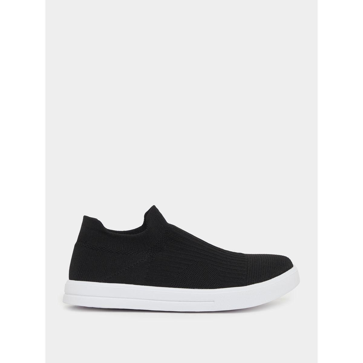 Styli Textured Slip On Shoes-men-shoes-loafersandmoccasins-image-2