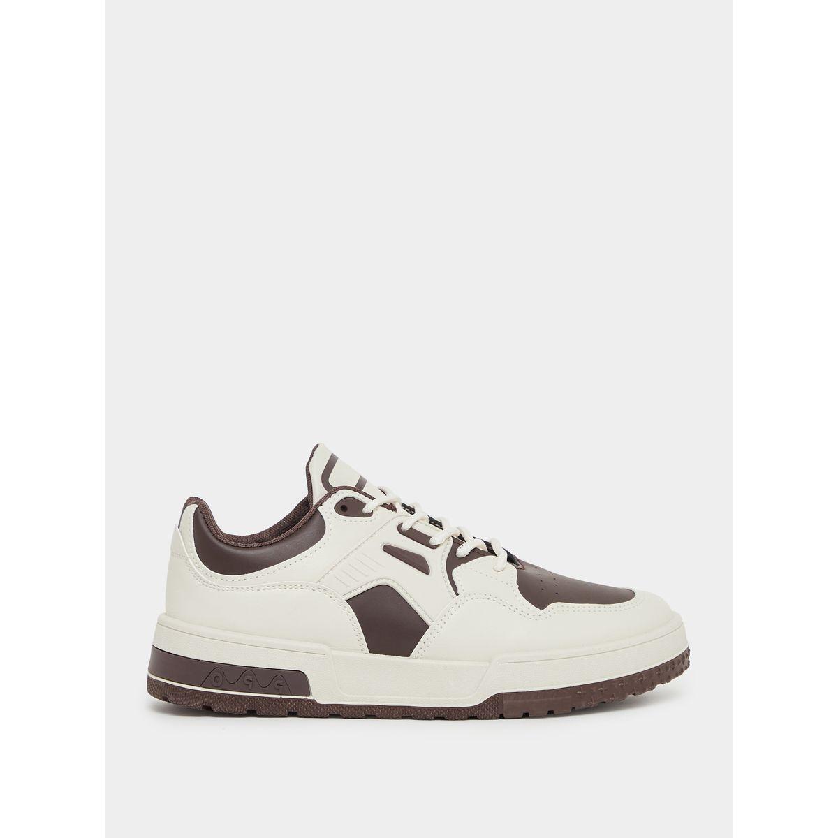 Styli Color Block Platform Sole Lace Up Sneakers-men-shoes-sneakers-image-1