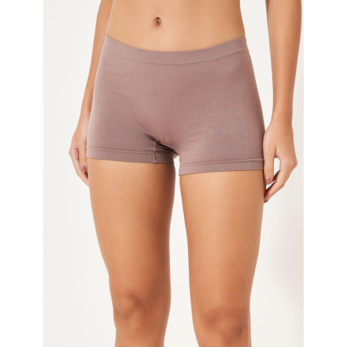 مجموعة من 3 - بودي شورت سادة بلا درزات-women-clothing-lingerie-panties-image-7