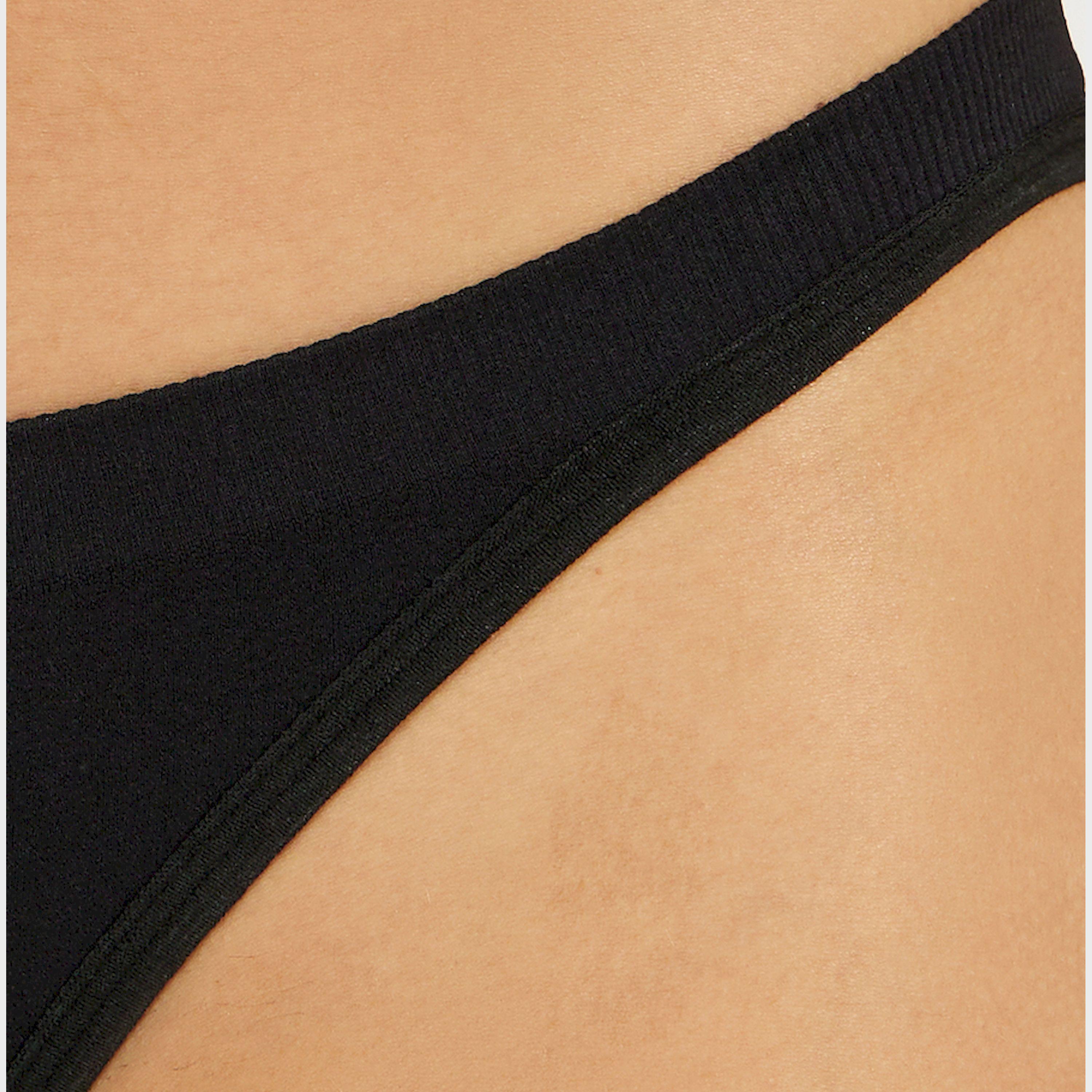 Styli Pack Of 4 - Solid High Leg Brief-women-clothing-lingerie-panties-image-3