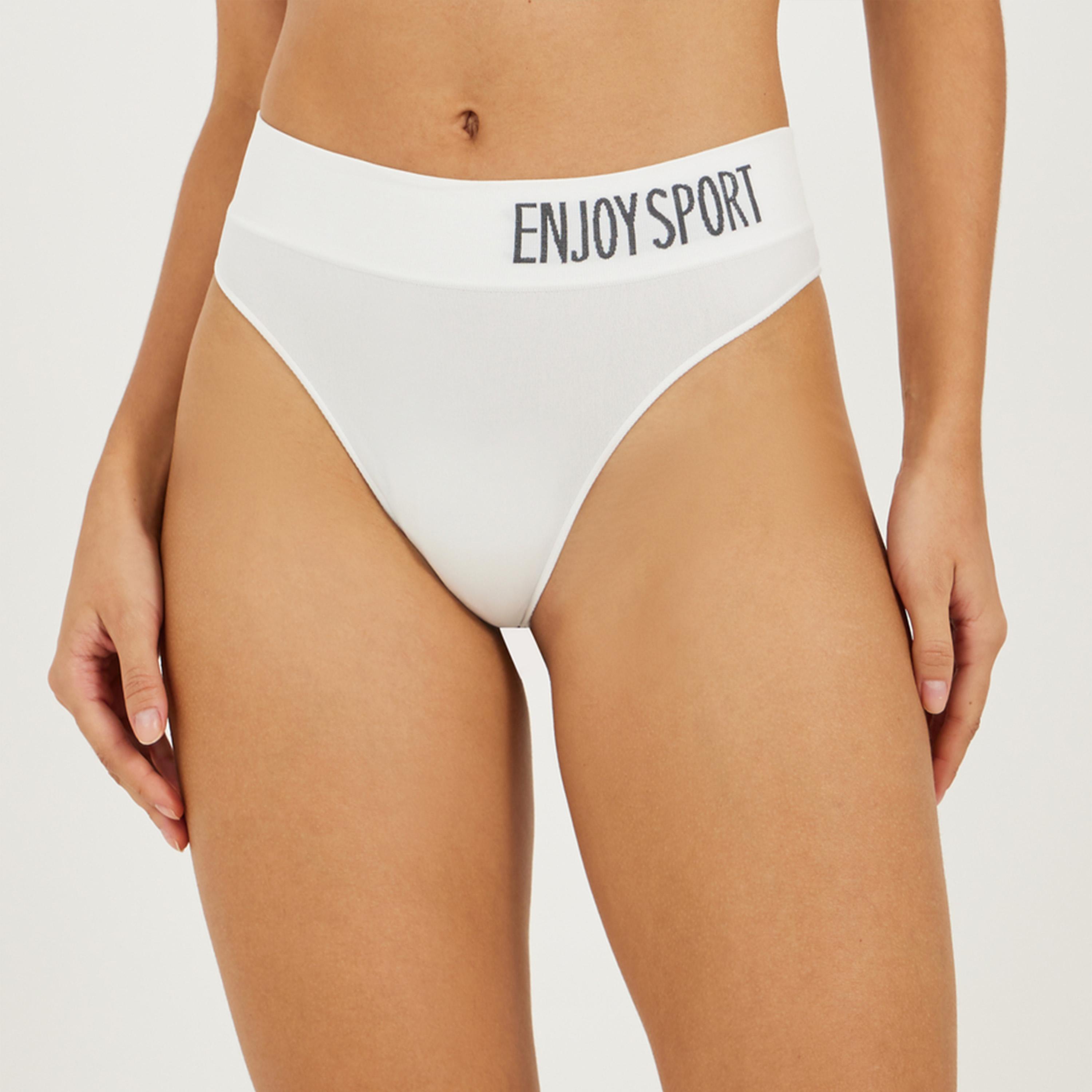 Styli Pack Of 3 - Slogan Print Seamless Thong-women-clothing-lingerie-panties-image-5