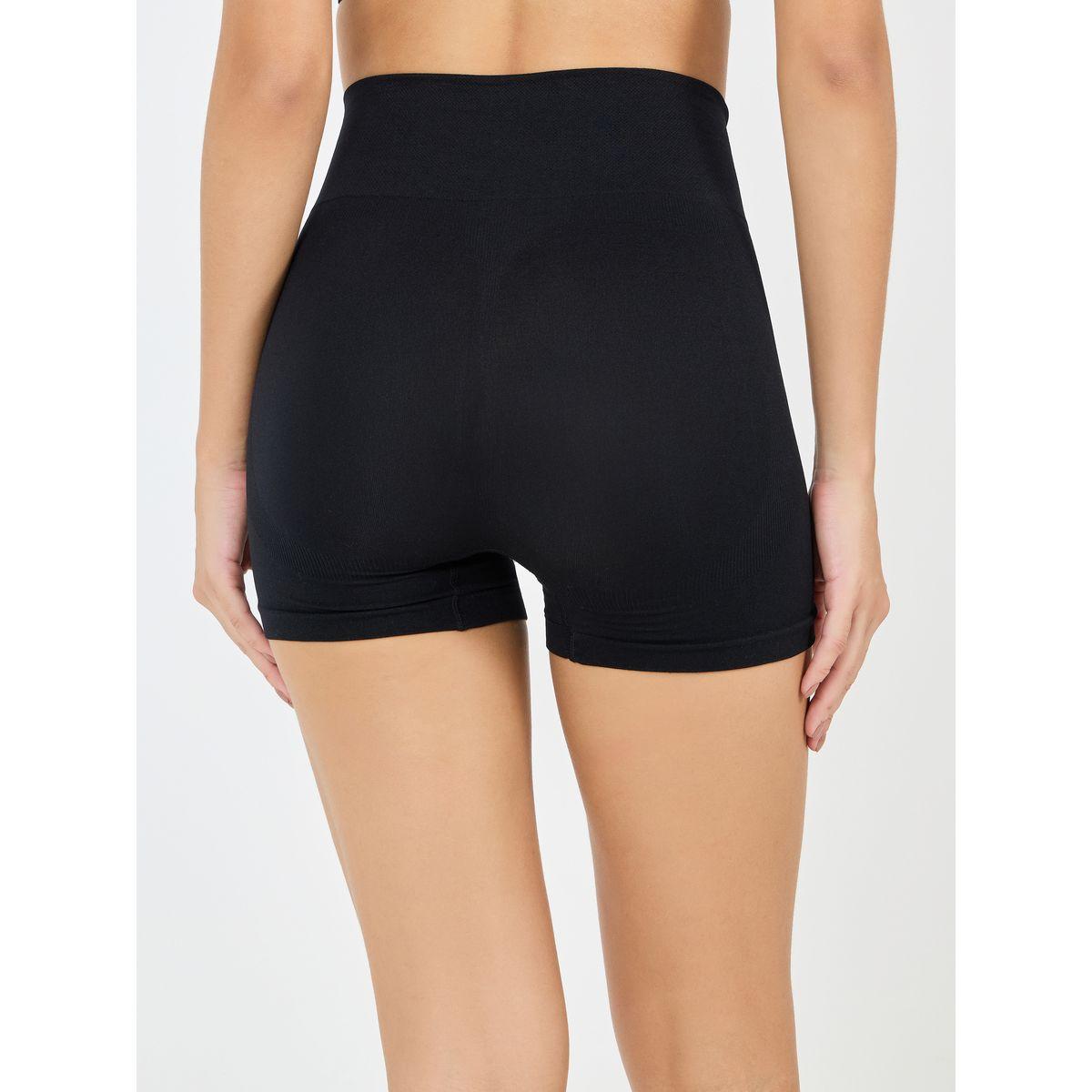 Styli Pack of 3 - Solid Shaping Briefs with Elasticated Waistband-women-clothing-lingerie-shapewear-image-5