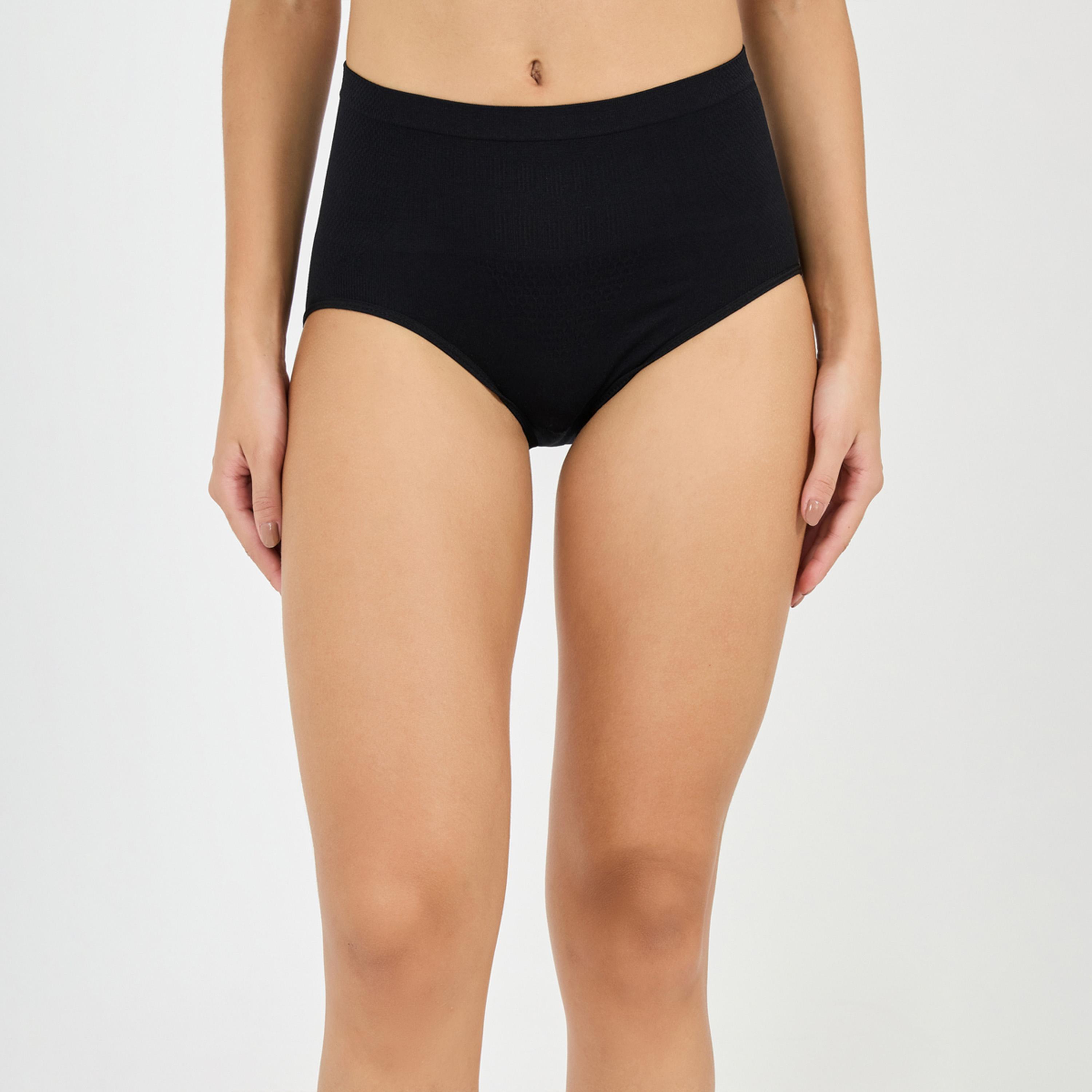 ستايلي - مجموعة من 3 قطع - ملابس داخلية كاملة بدون درزات-women-clothing-lingerie-panties-image-2