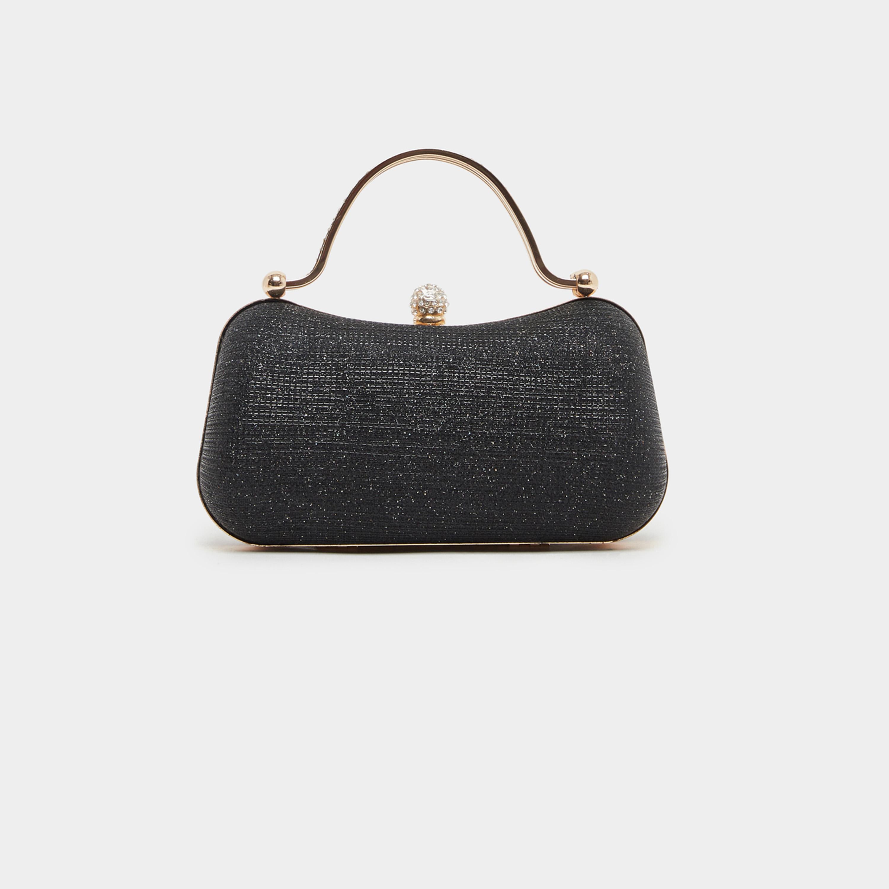 ستايلي - حقيبة كلاتش مزينة بحزام سلسلة-women-bagsandwallets-handbags-image-2