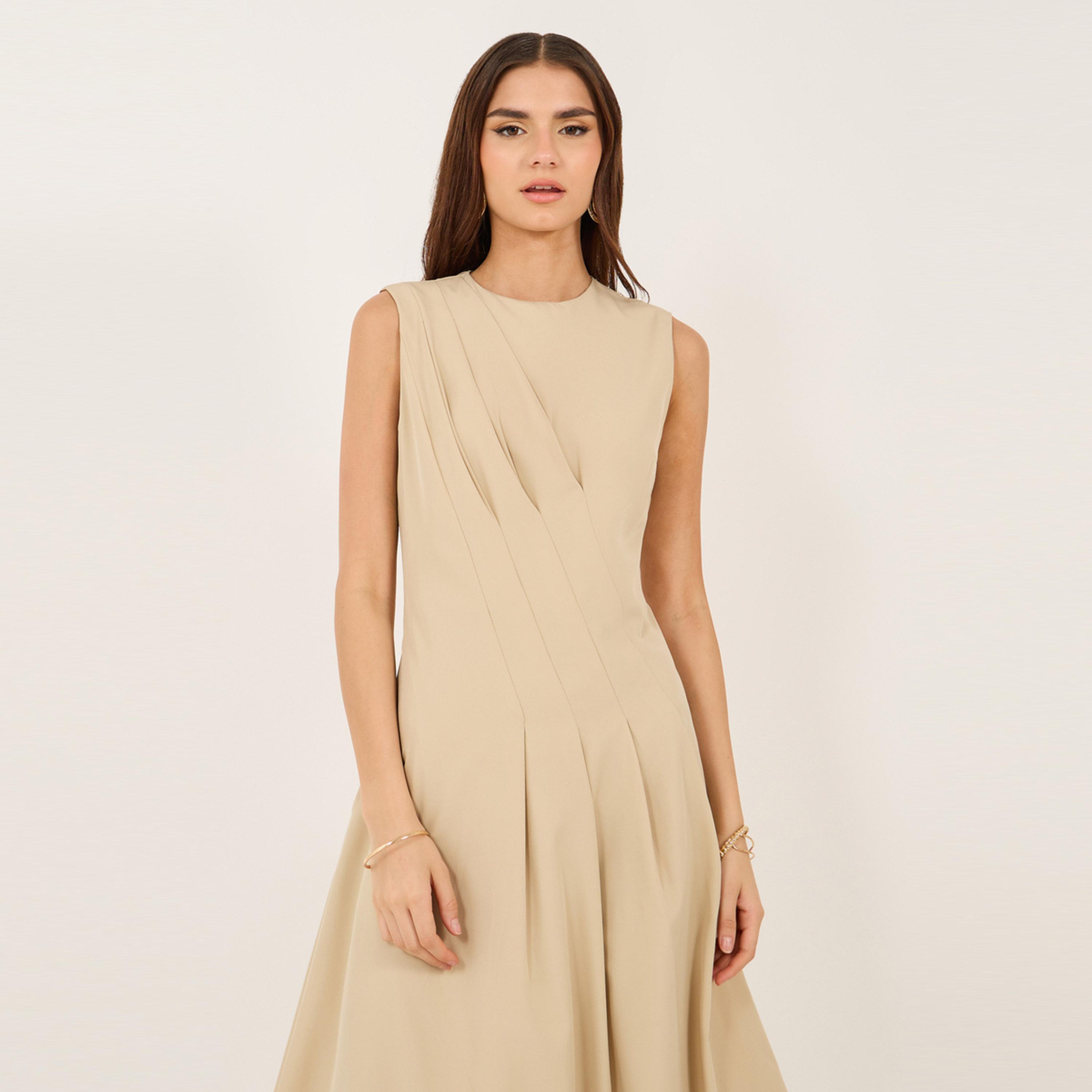 فيشود ستايلي - فستان ماكسي متعدد الطبقات بطبعة زهور-women-clothing-dresses-image-3