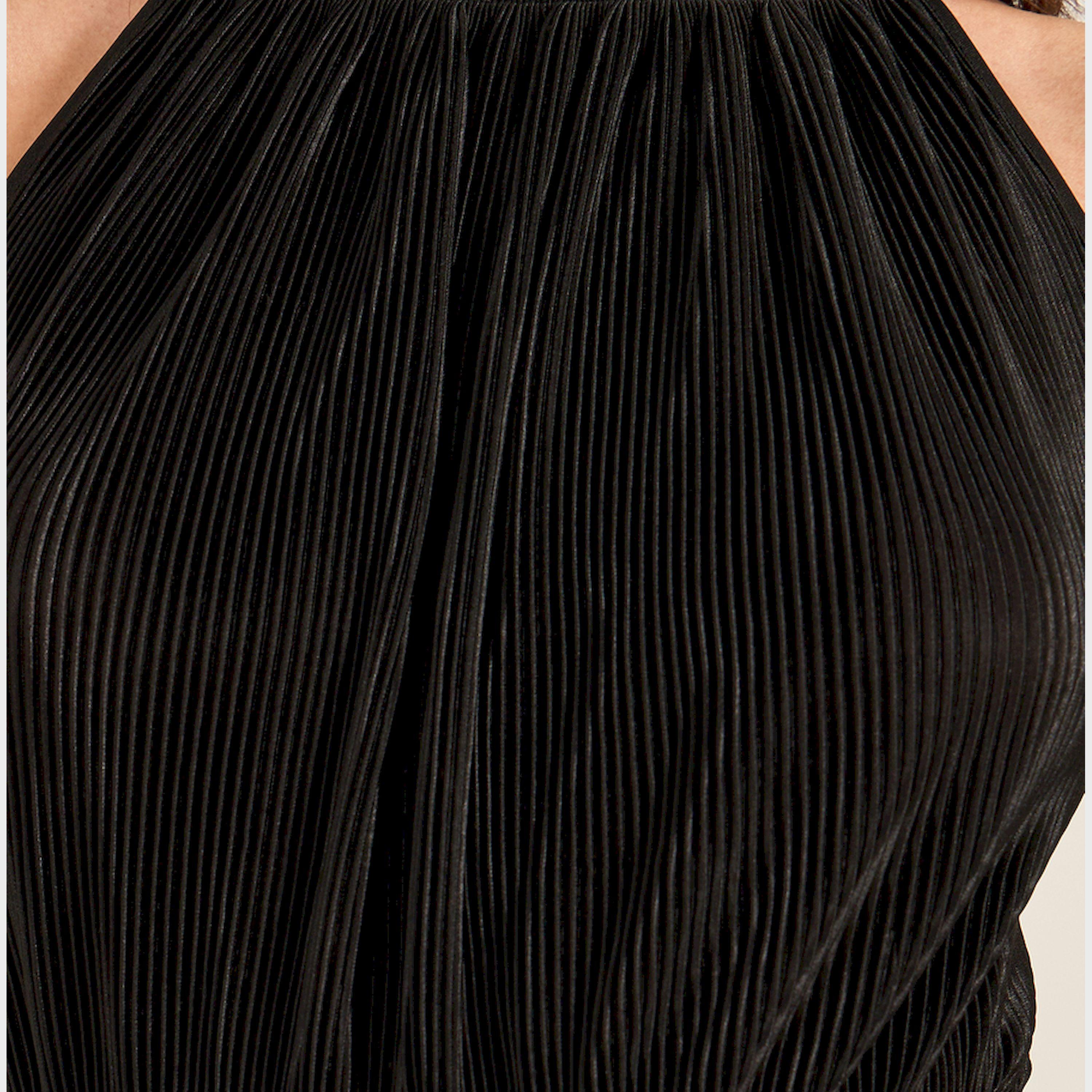 ستايلي - فستان قصير بدون أكمام بقصة A-women-clothing-dresses-image-5