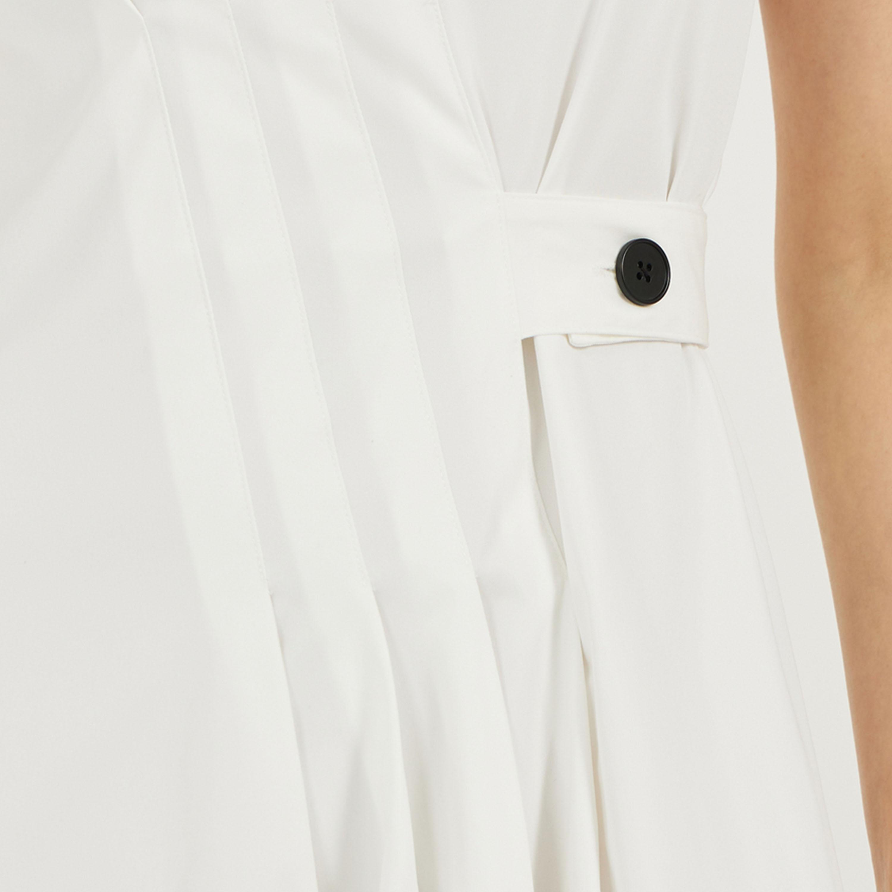 Styli Pleated Front Sleeveless A-Line Midi Dress-women-clothing-dresses-image-3