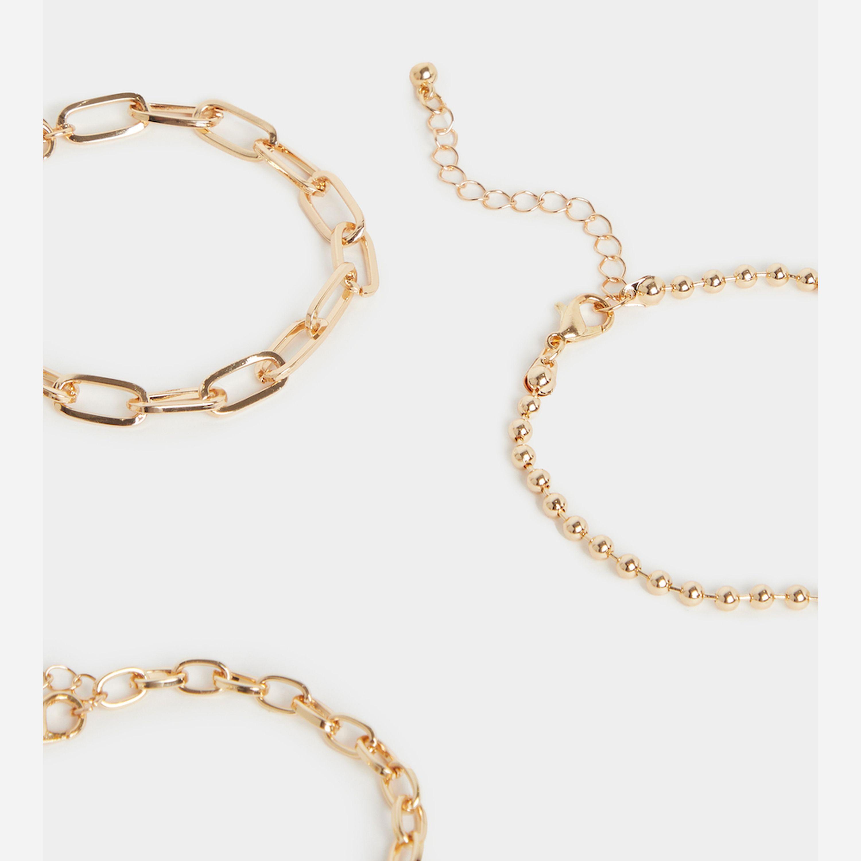 ستايلي - مجموعة من 4 أساور مزخرفة-women-watchesandjewellery-jewellery-banglesandbracelets-image-5