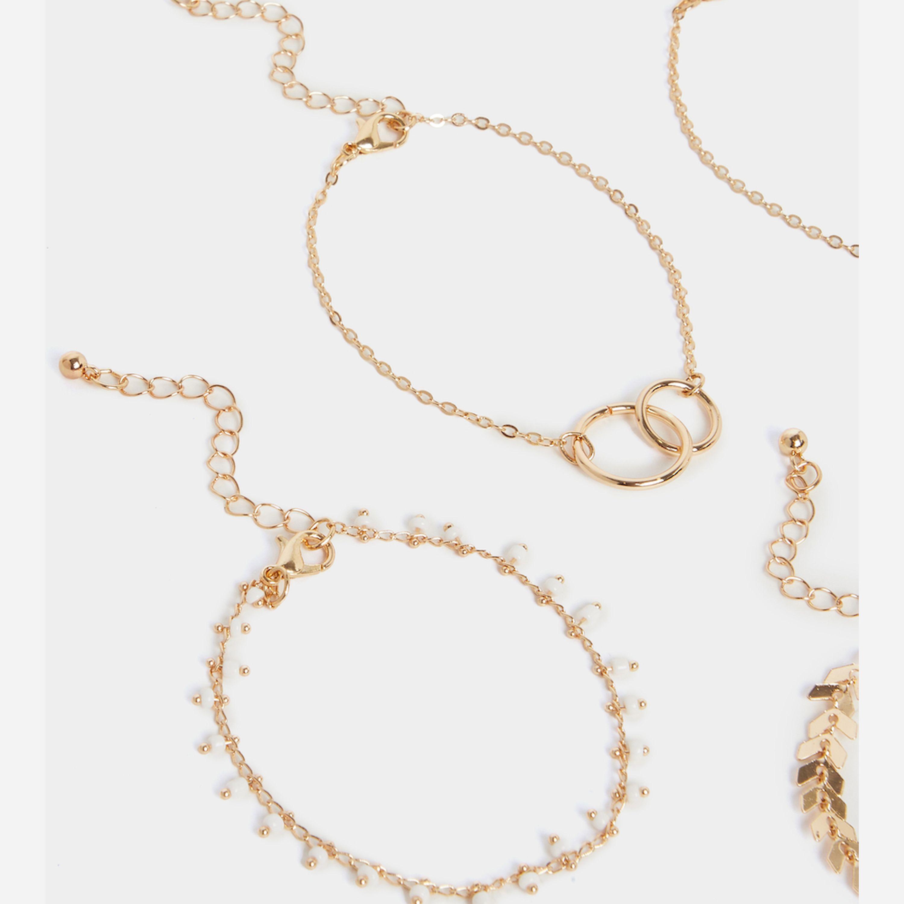 ستايلي - مجموعة من 6 أساور مزخرفة-women-watchesandjewellery-jewellery-banglesandbracelets-image-5