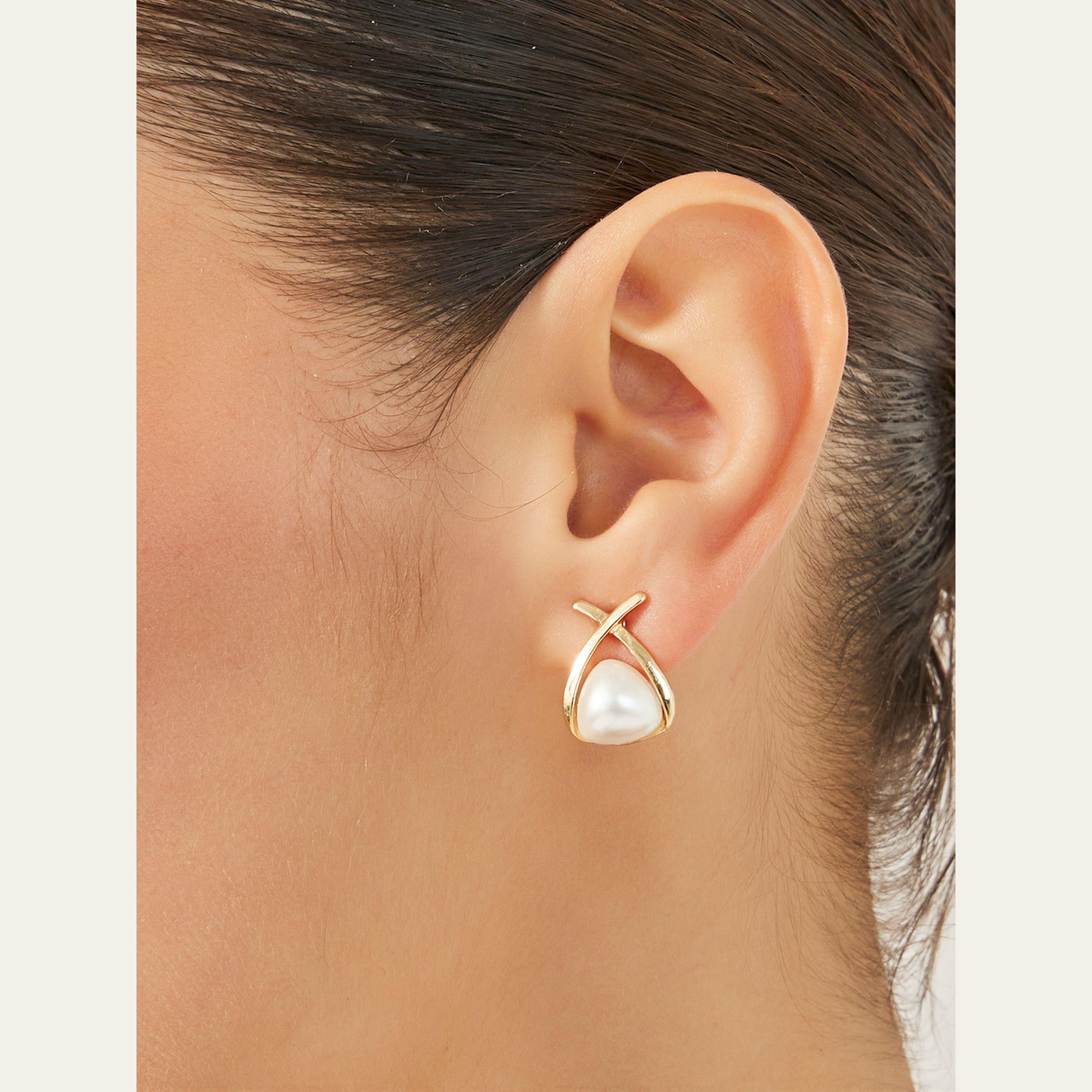 ستايلي - أقراط من اللؤلؤ الصناعي-women-watchesandjewellery-jewellery-earrings-image-2