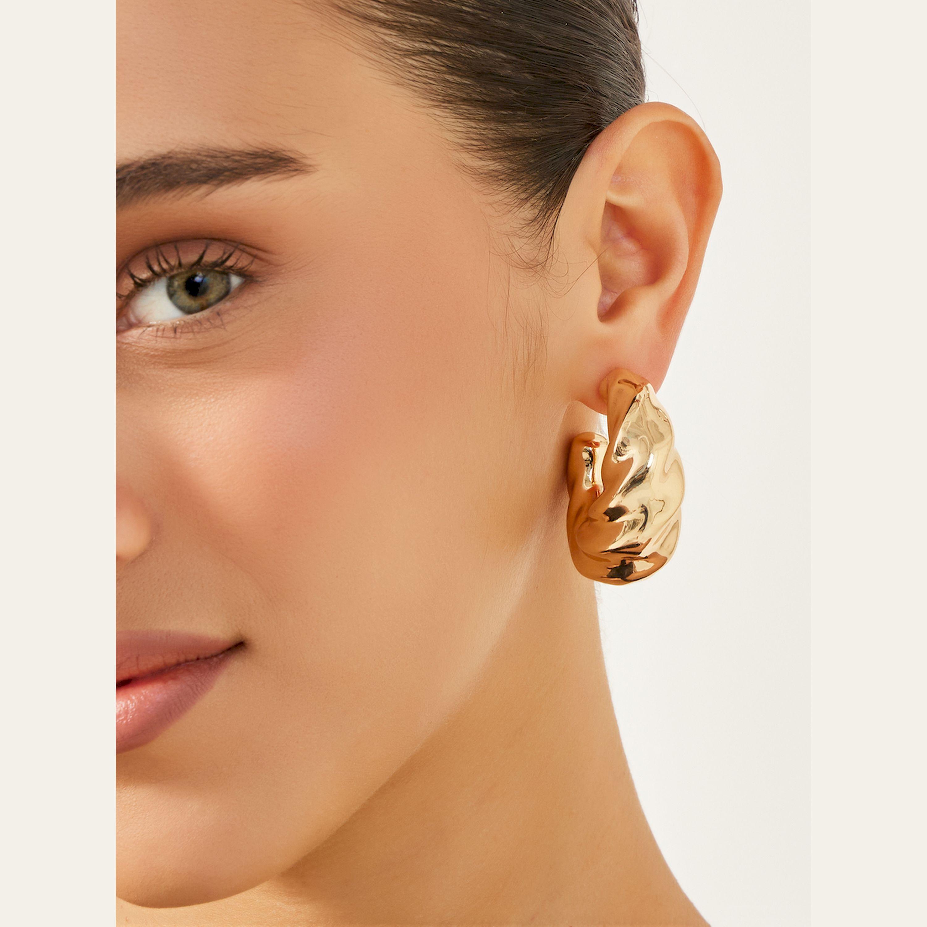 ستايلي - أقراط ذات تصميم مزخرف-women-watchesandjewellery-jewellery-earrings-image-2