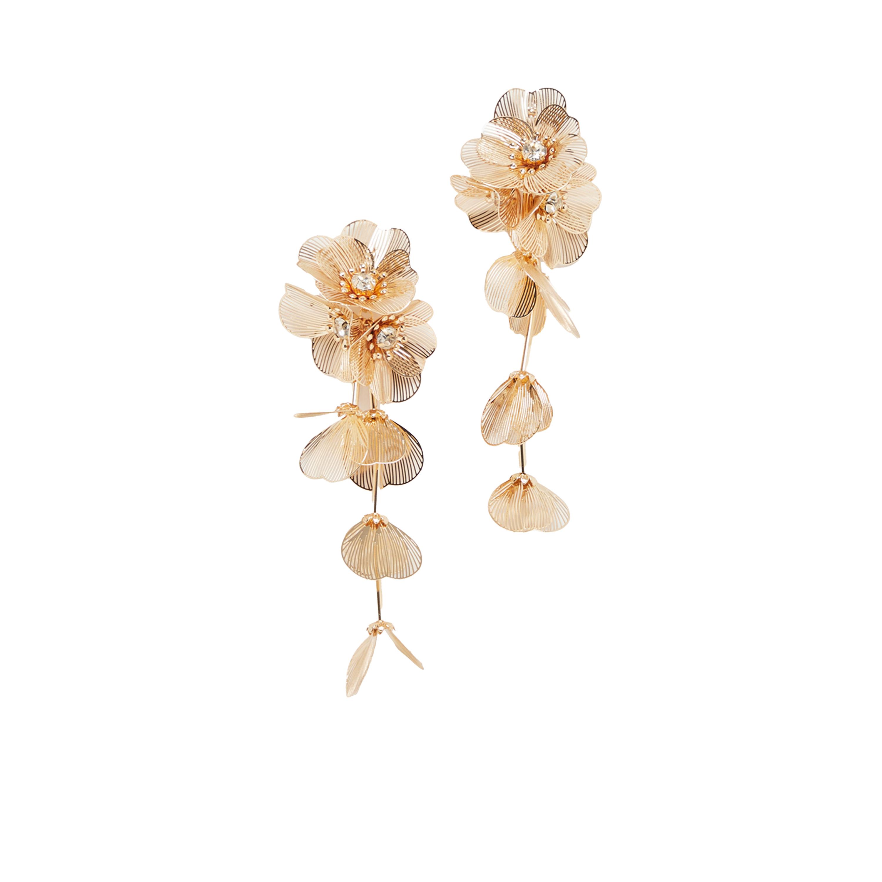 Styli Flower Drop Earrings-women-watchesandjewellery-jewellery-earrings-image-1