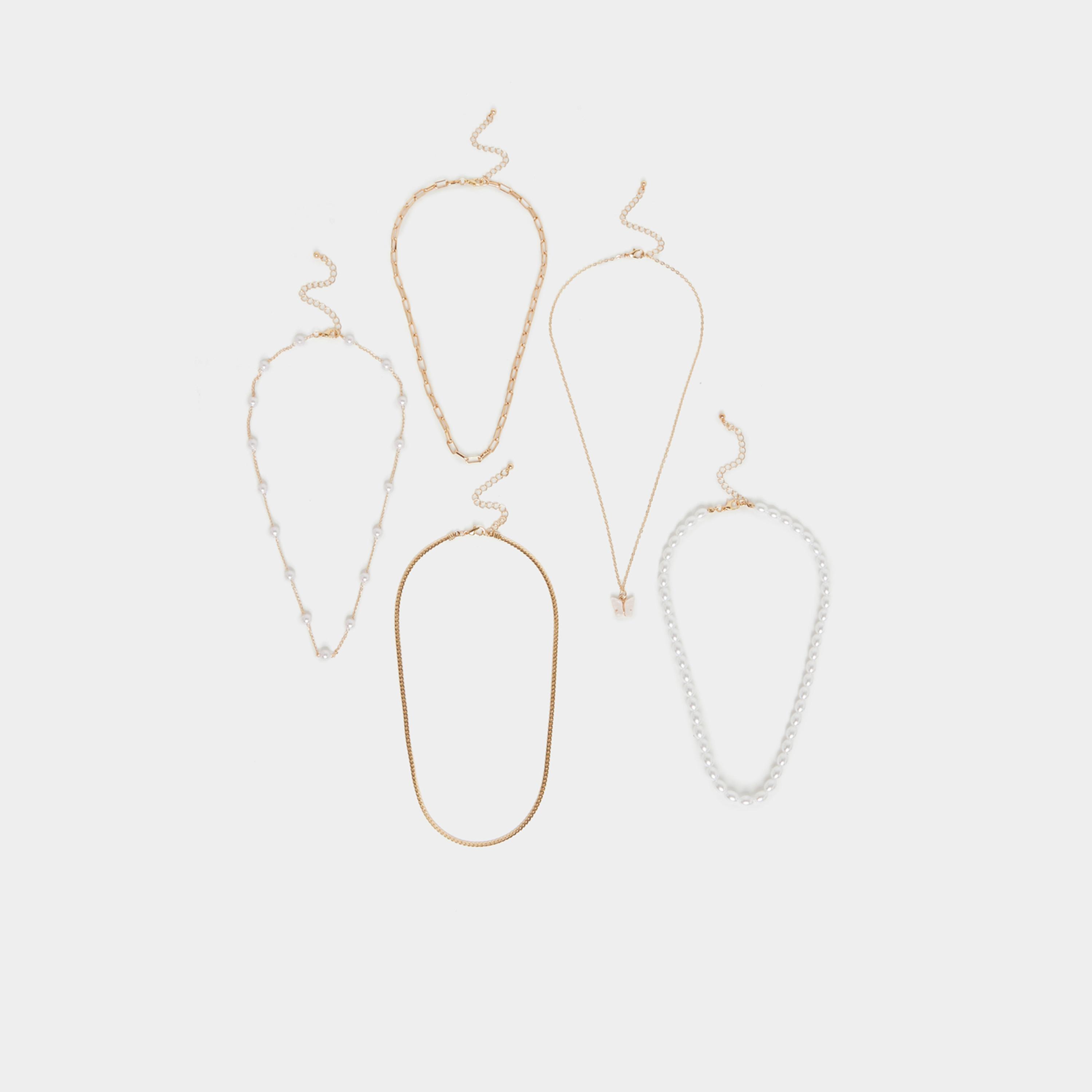 ستايلي - مجموعة من 5 قلادات مزينة-women-watchesandjewellery-jewellery-necklacesandpendants-image-1
