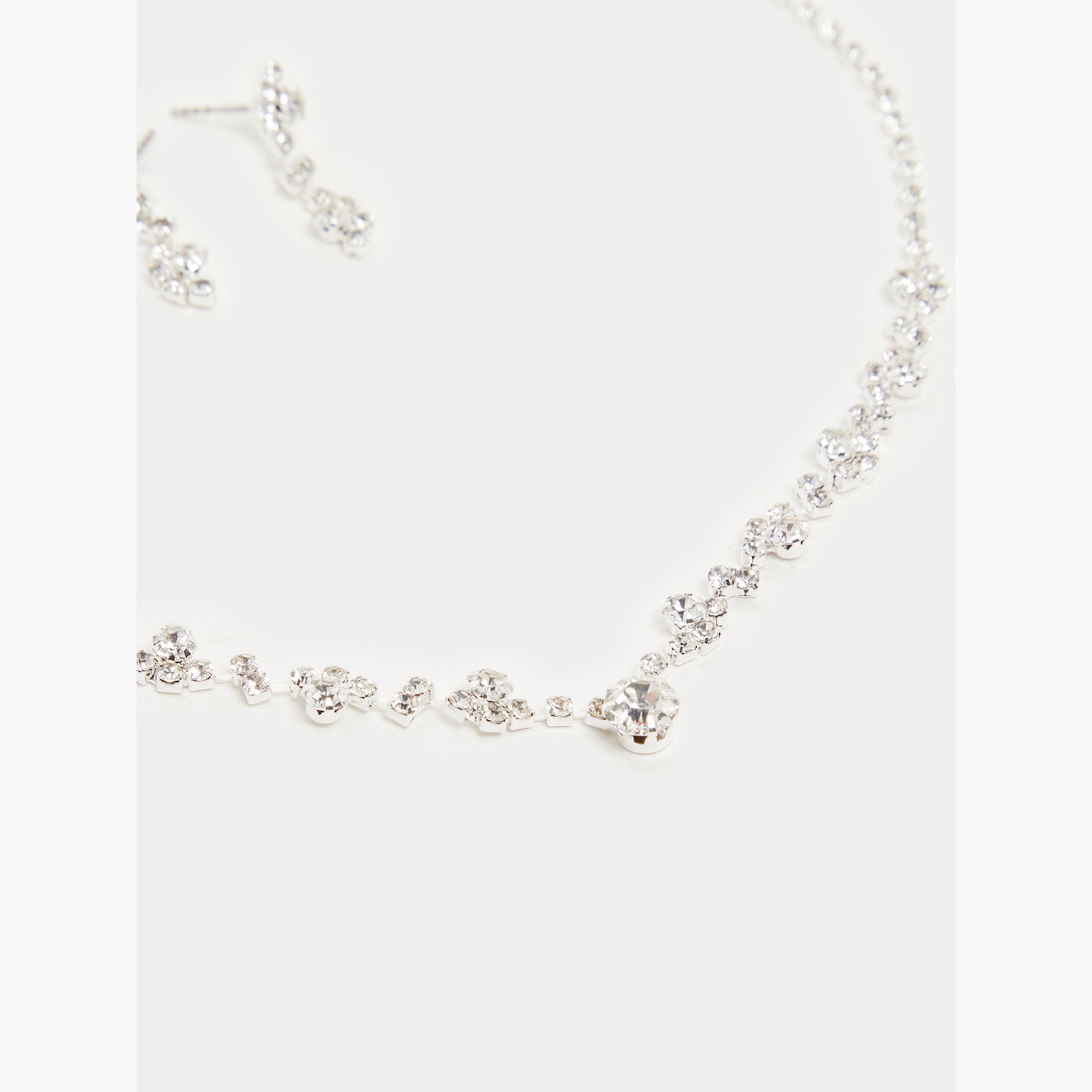 ستايلي - مجموعة مجوهرات مزخرفة-women-watchesandjewellery-jewellery-jewellerysets-image-3