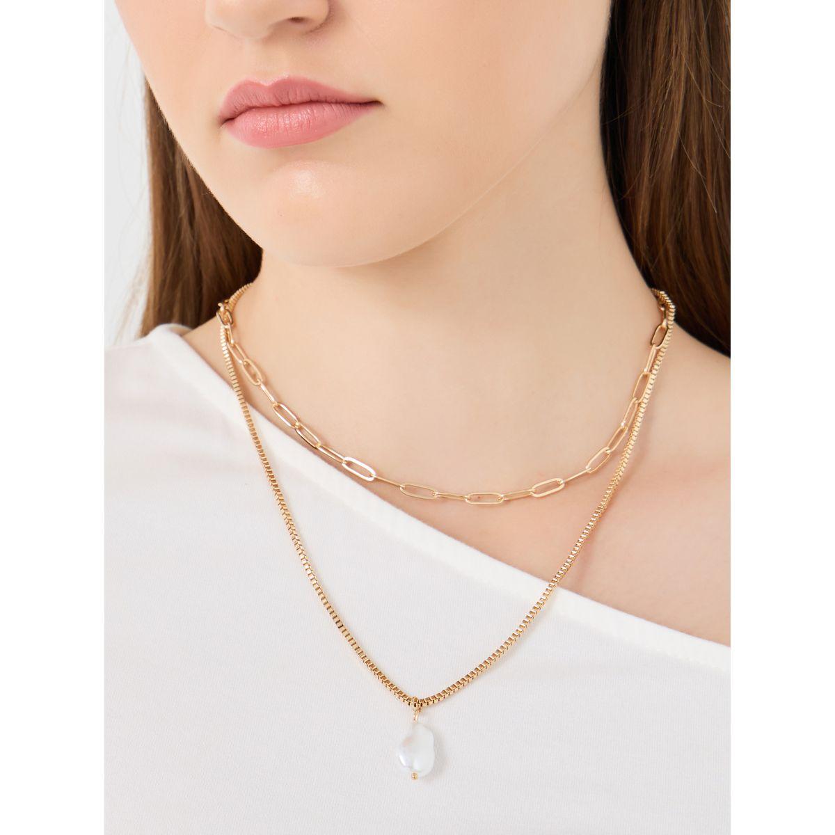 مجموعة من 2 عقد كاجوال-women-watchesandjewellery-jewellery-necklacesandpendants-image-1