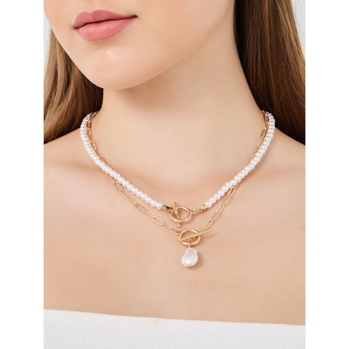مجموعة من 2 عقد كاجوال-women-watchesandjewellery-jewellery-necklacesandpendants-image-1