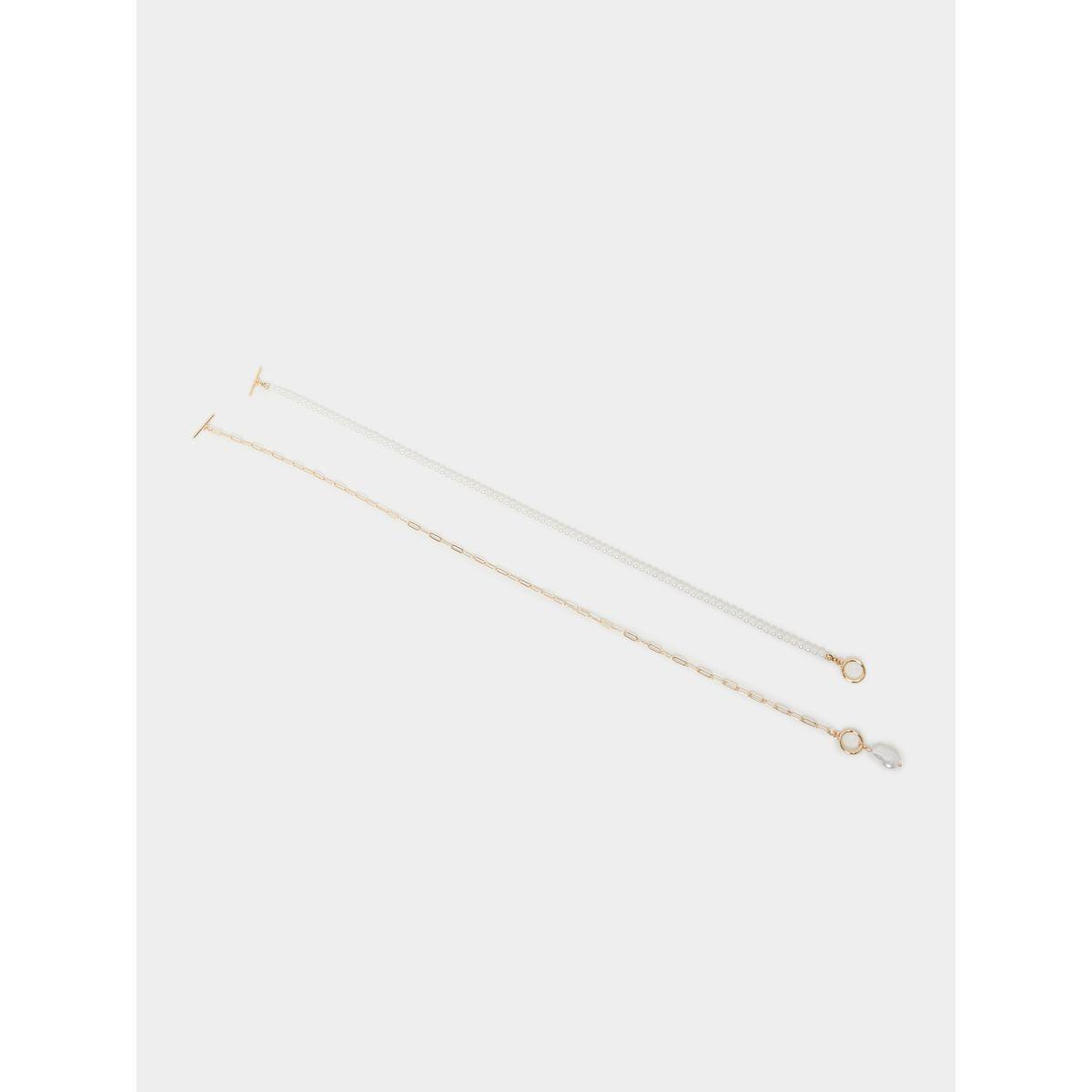 Styli Set of 2 - Faux Pearl Necklace-women-watchesandjewellery-jewellery-necklacesandpendants-image-3