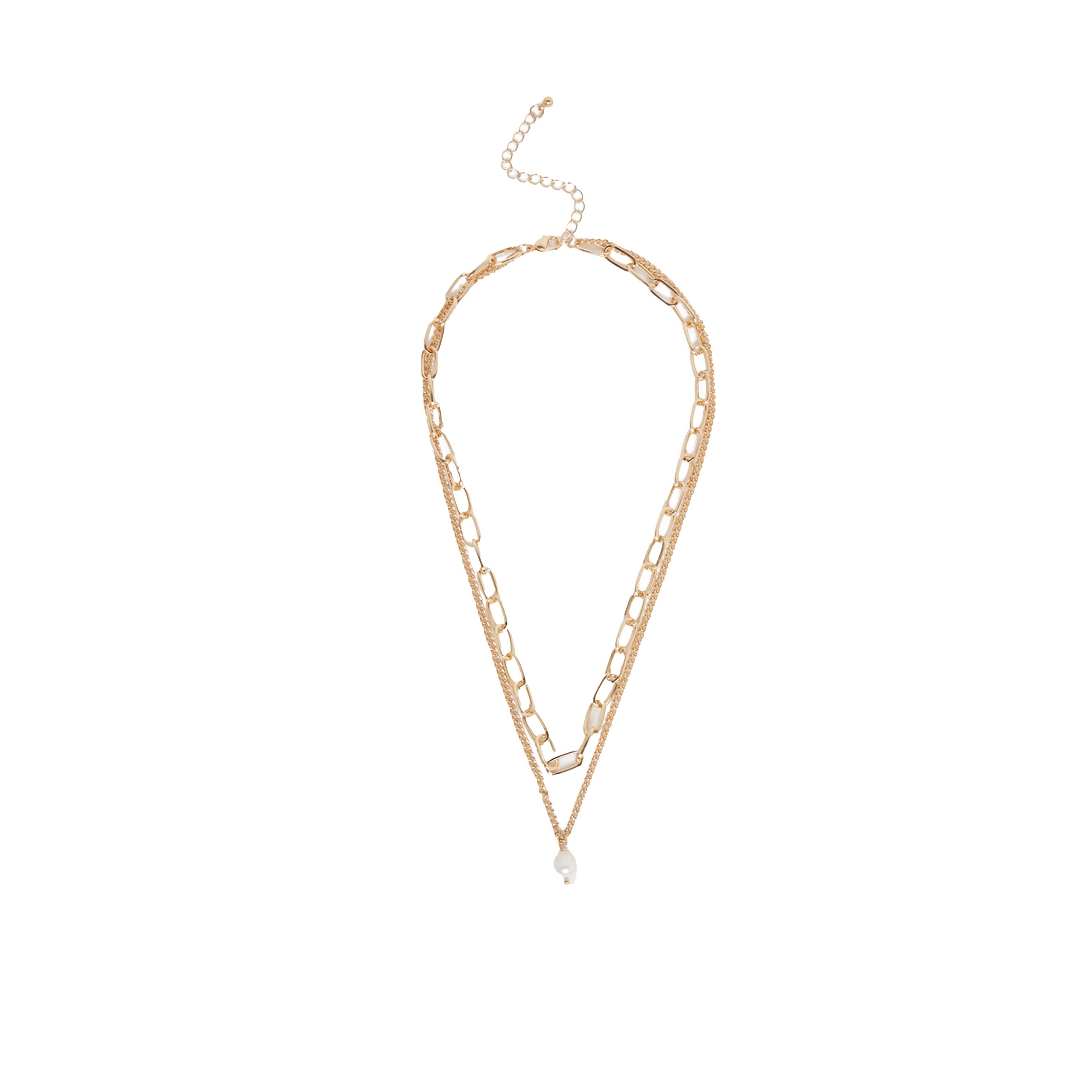 ستايلي -  مجموعة من قطعتين قلادة لؤلؤية متدلية-women-watchesandjewellery-jewellery-necklacesandpendants-image-1