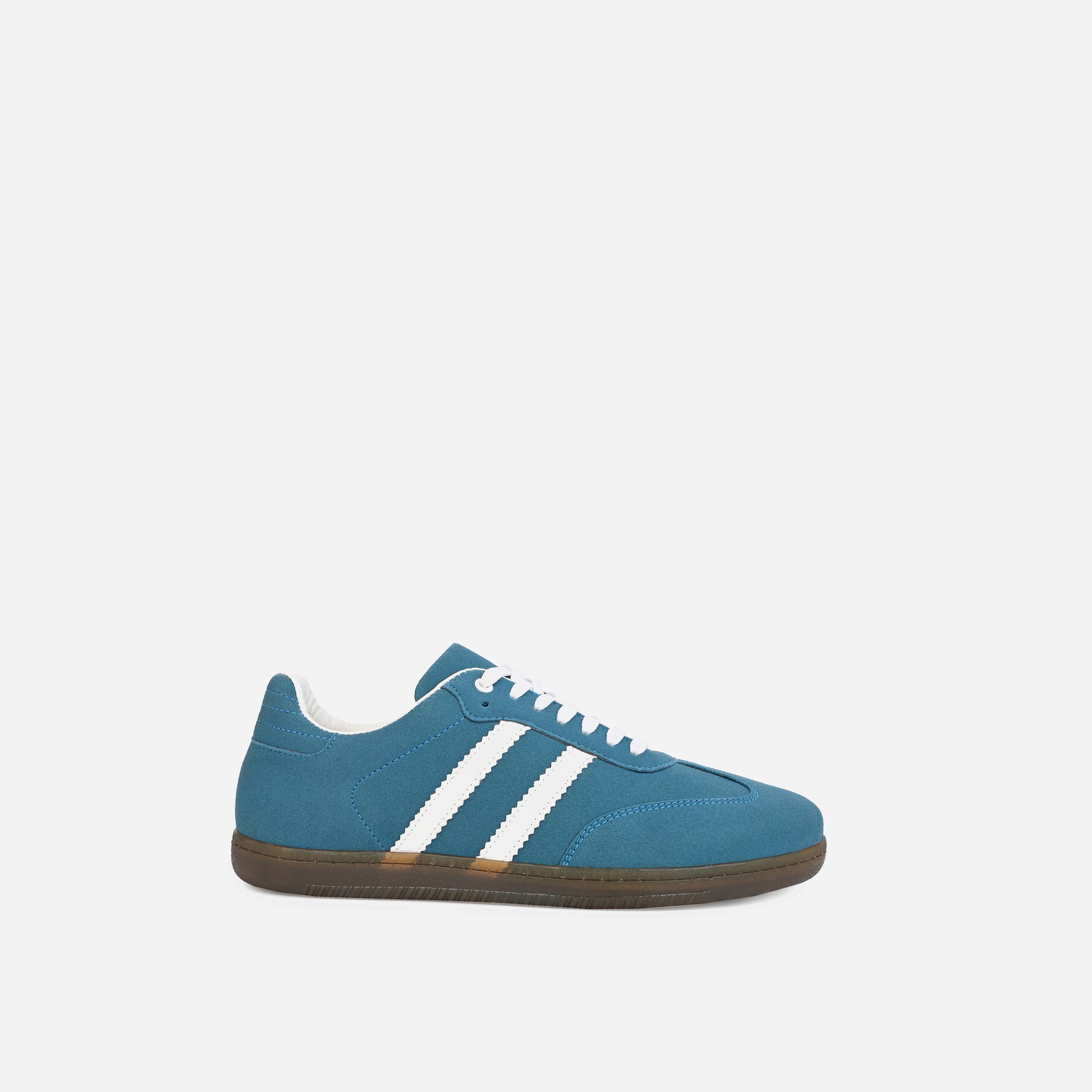 Styli Suede Upper Two Stripe Court Sneakers-men-shoes-sneakers-image-3