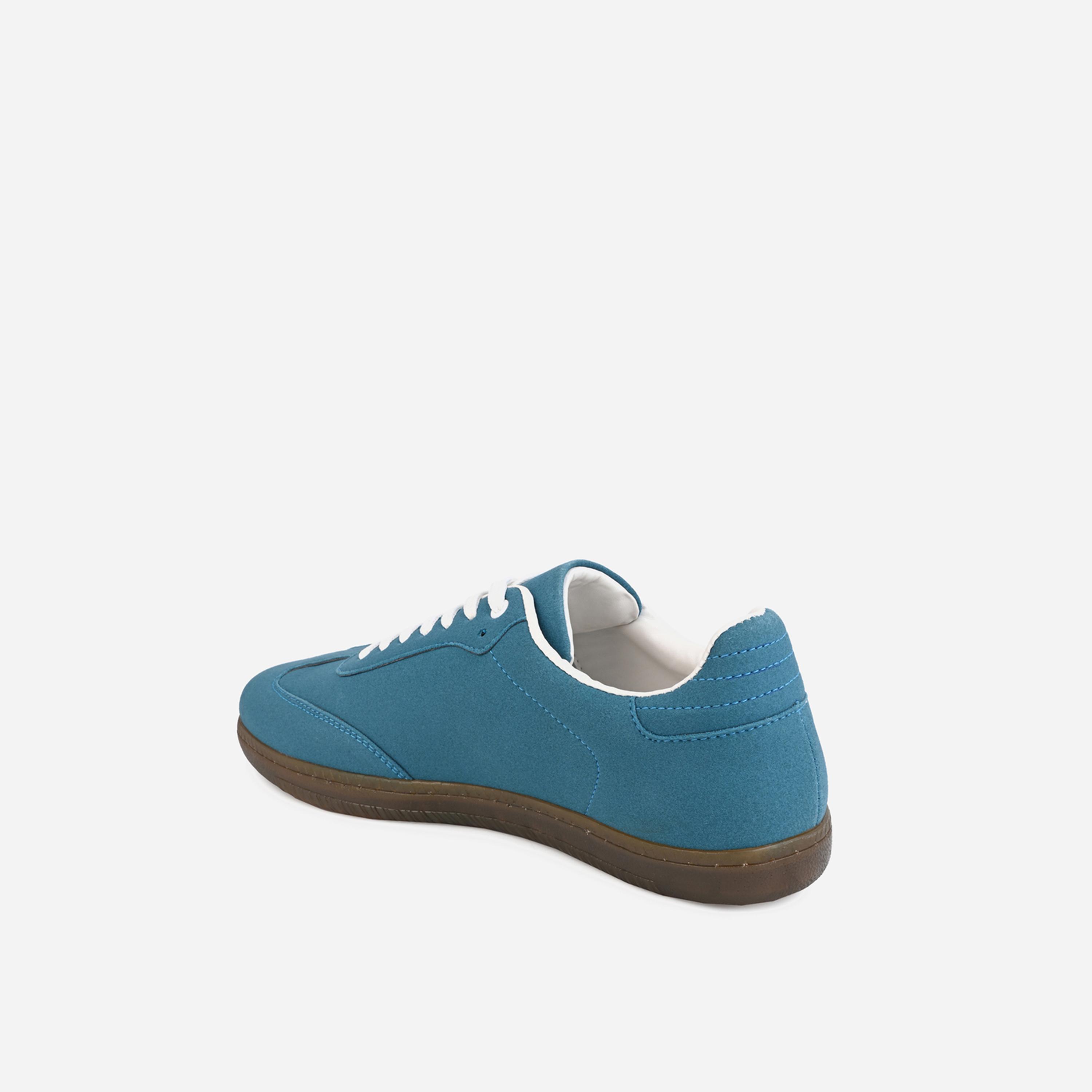 Styli Suede Upper Two Stripe Court Sneakers-men-shoes-sneakers-image-4