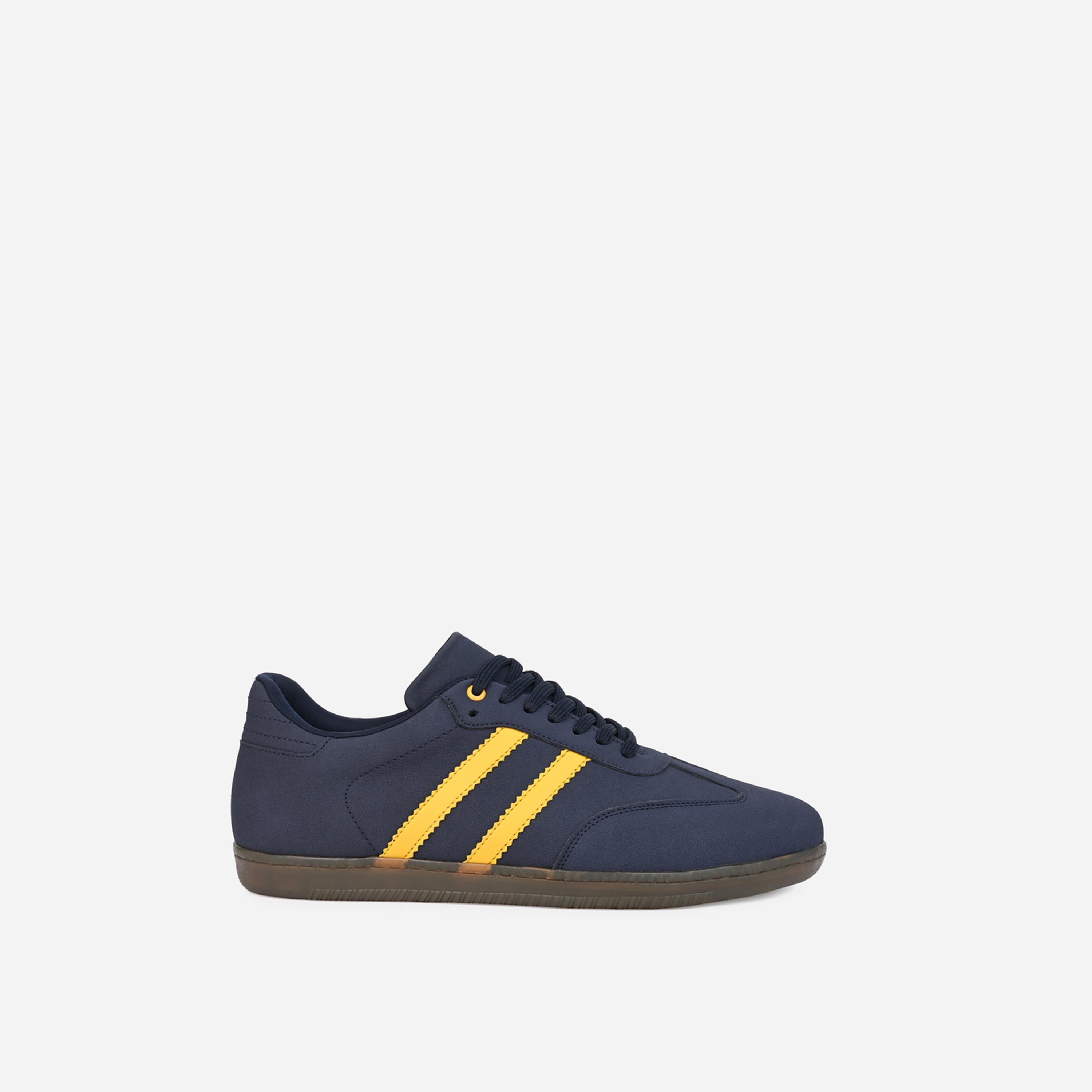 Styli Suede Upper Two Stripe Court Sneakers-men-shoes-sneakers-image-3
