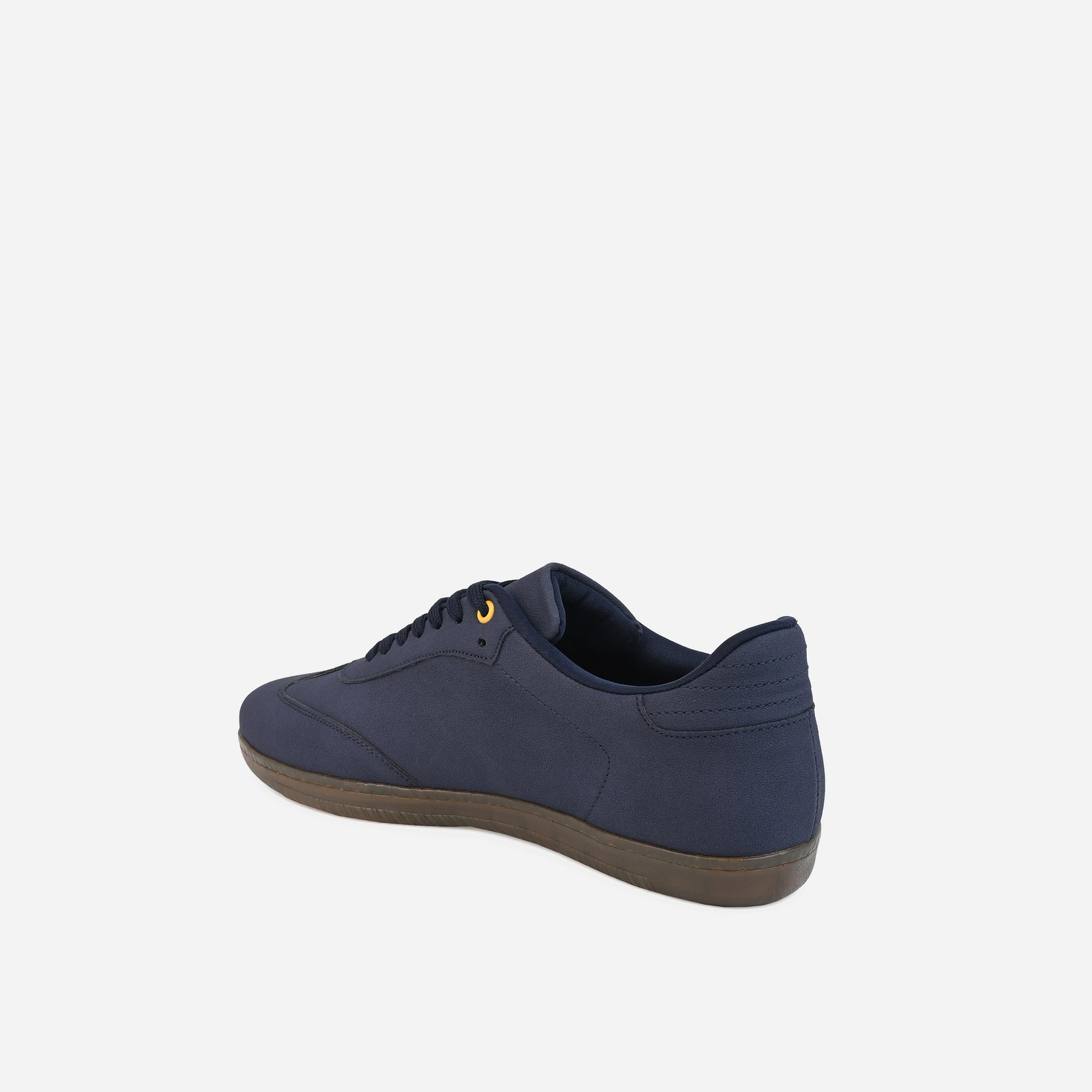 Styli Suede Upper Two Stripe Court Sneakers-men-shoes-sneakers-image-5