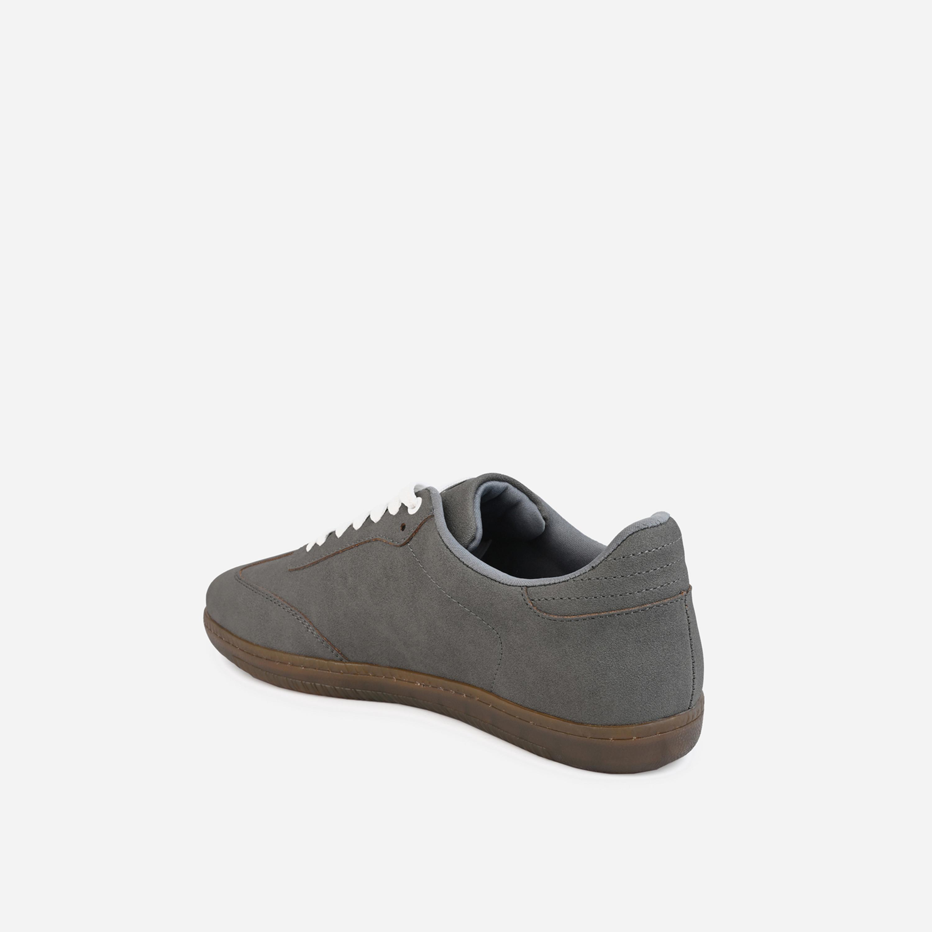 Styli Suede Upper Two Stripe Court Sneakers-men-shoes-sneakers-image-5