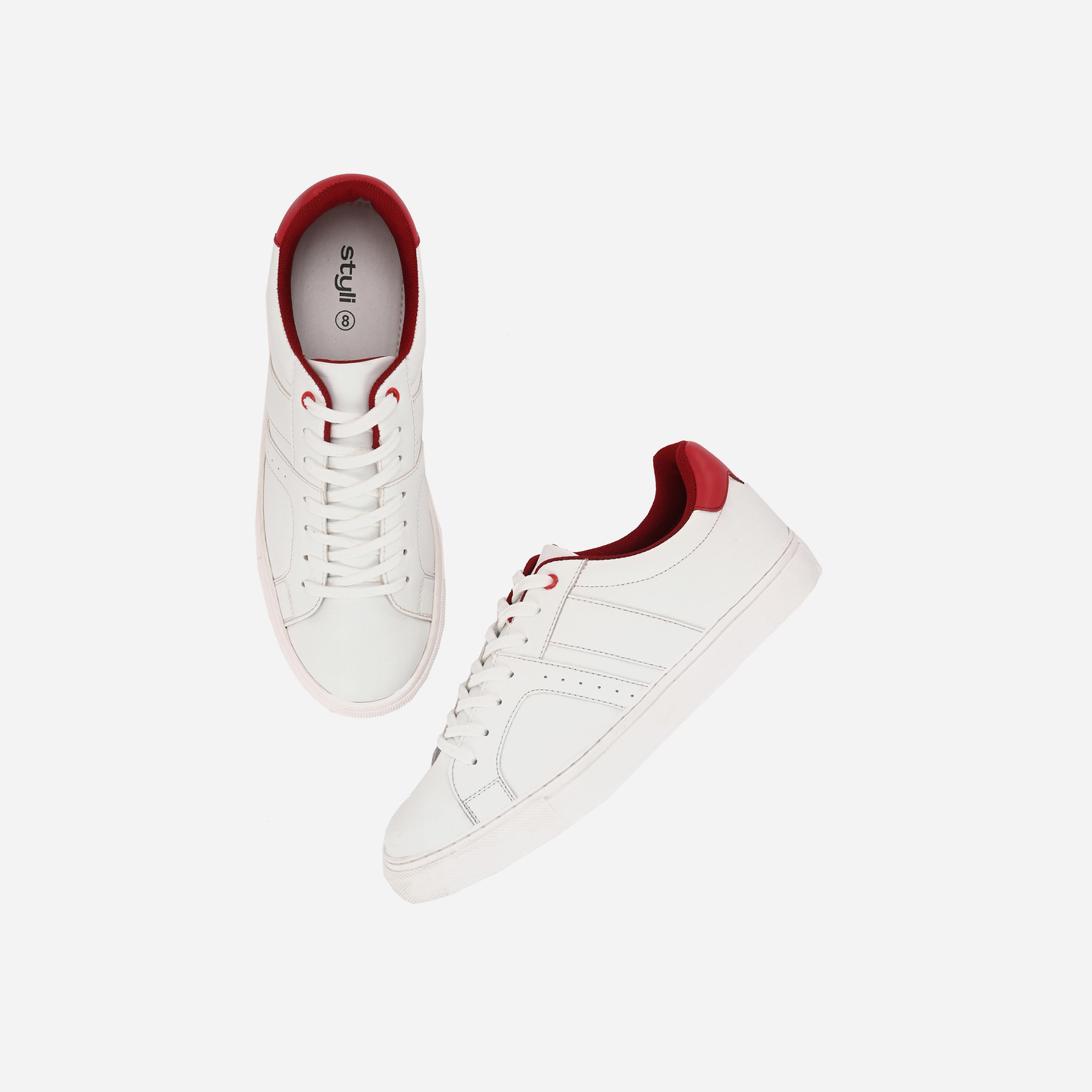 Styli Low Top Court Lace Up Shoes-men-shoes-sneakers-image-4