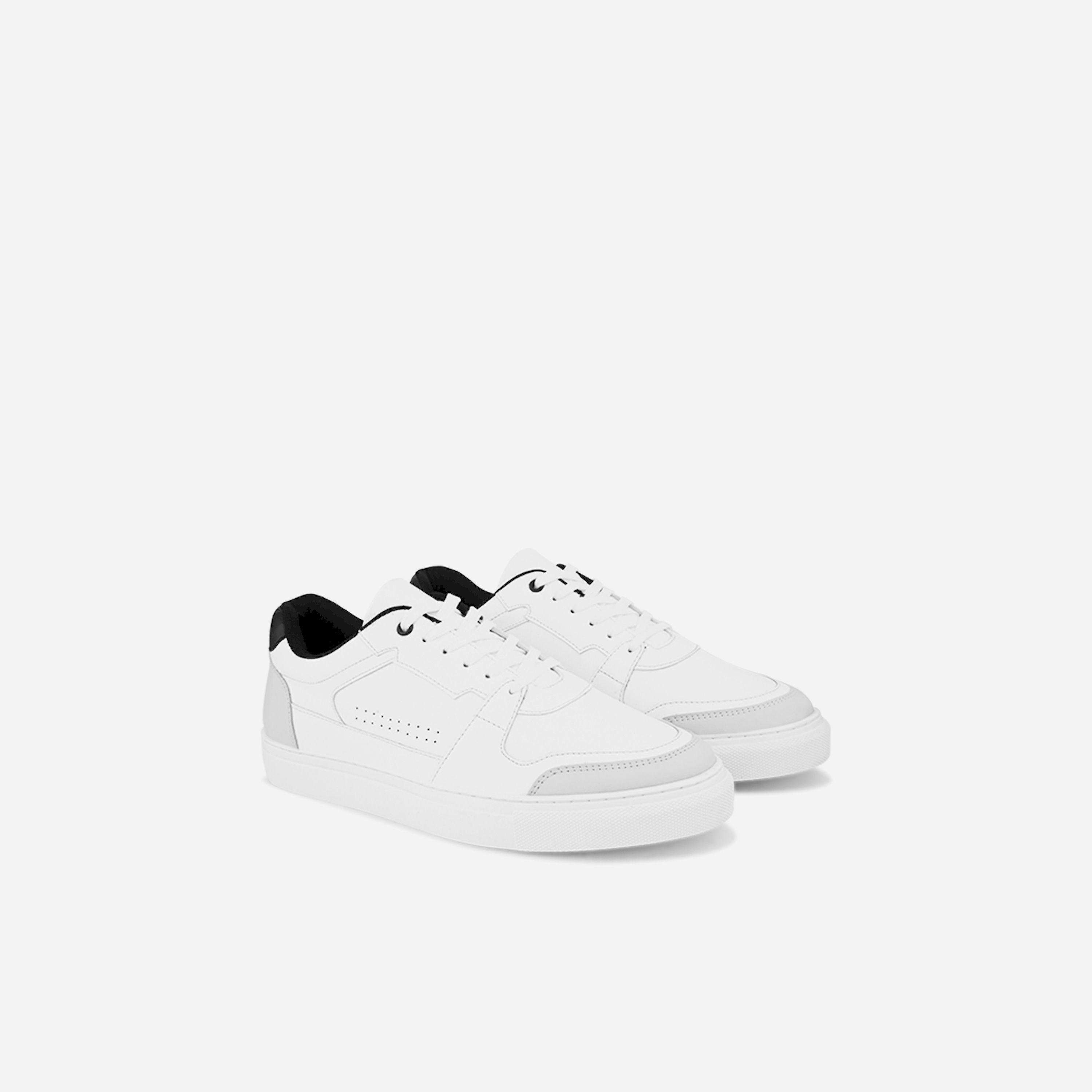 Styli Platform Sole Lace Up Color Block Sneakers-men-shoes-sneakers-image-1