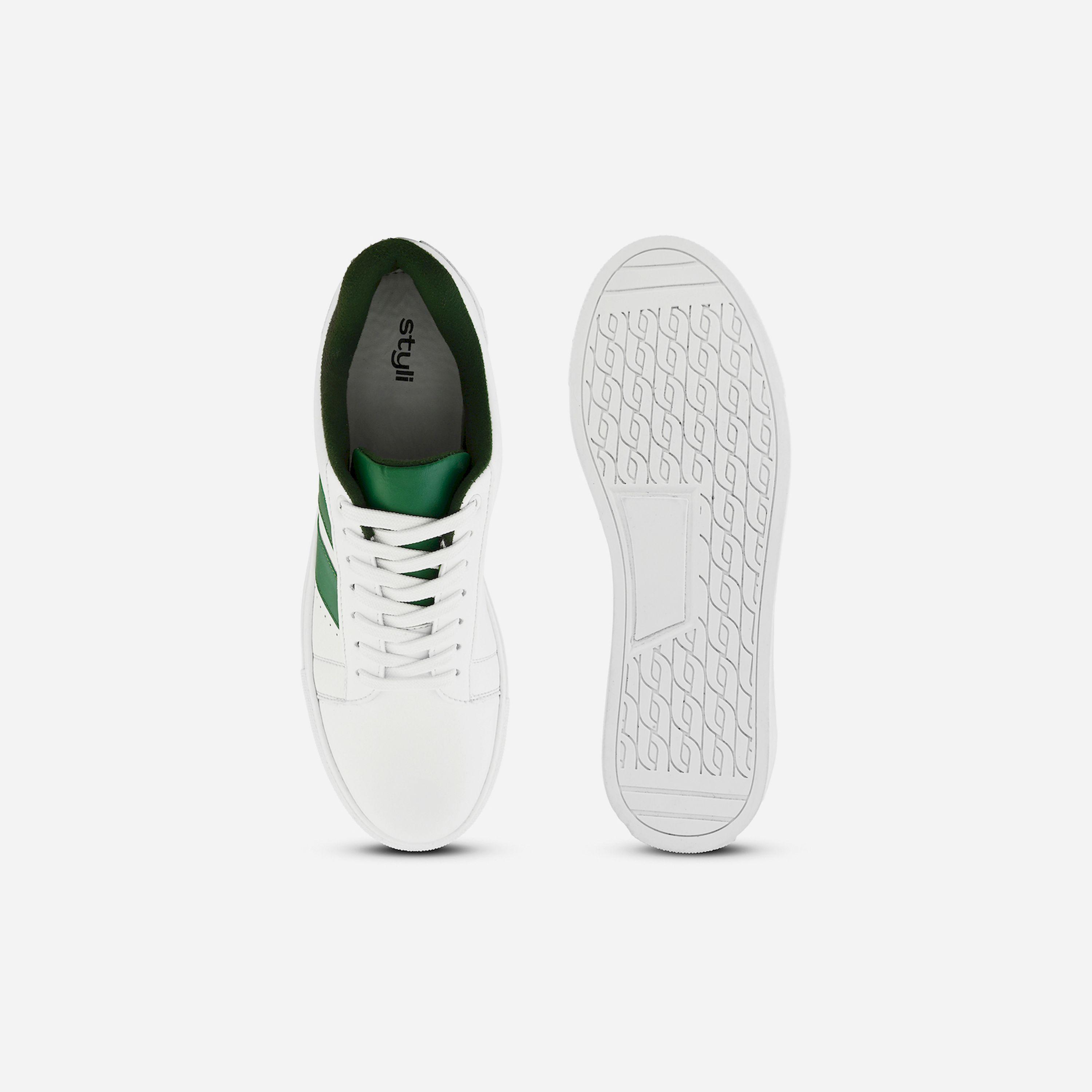 Styli Abstract Print Round Toe Sneakers-men-shoes-sneakers-image-2