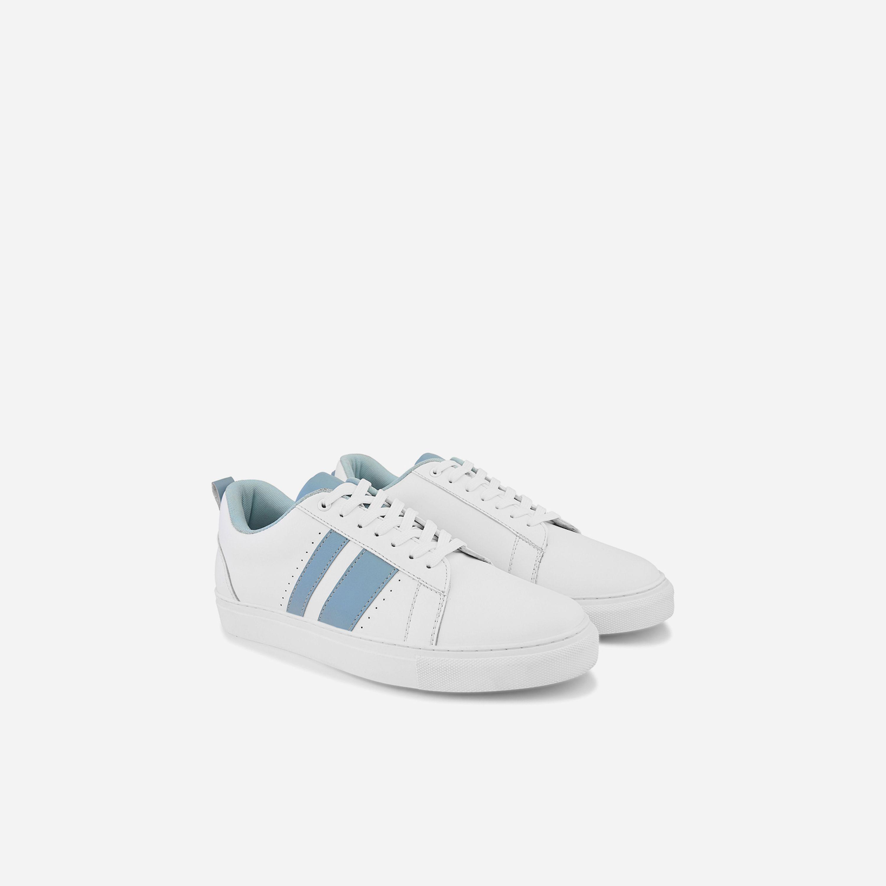 Styli Abstract Print Round Toe Sneakers-men-shoes-sneakers-image-1