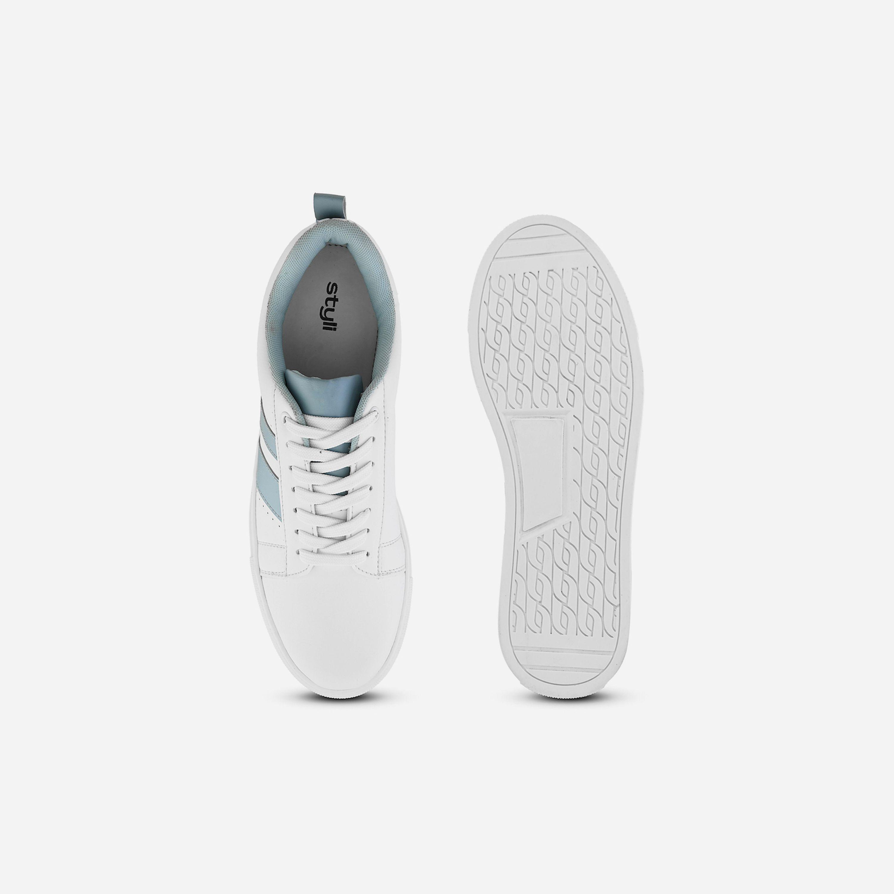 Styli Abstract Print Round Toe Sneakers-men-shoes-sneakers-image-3