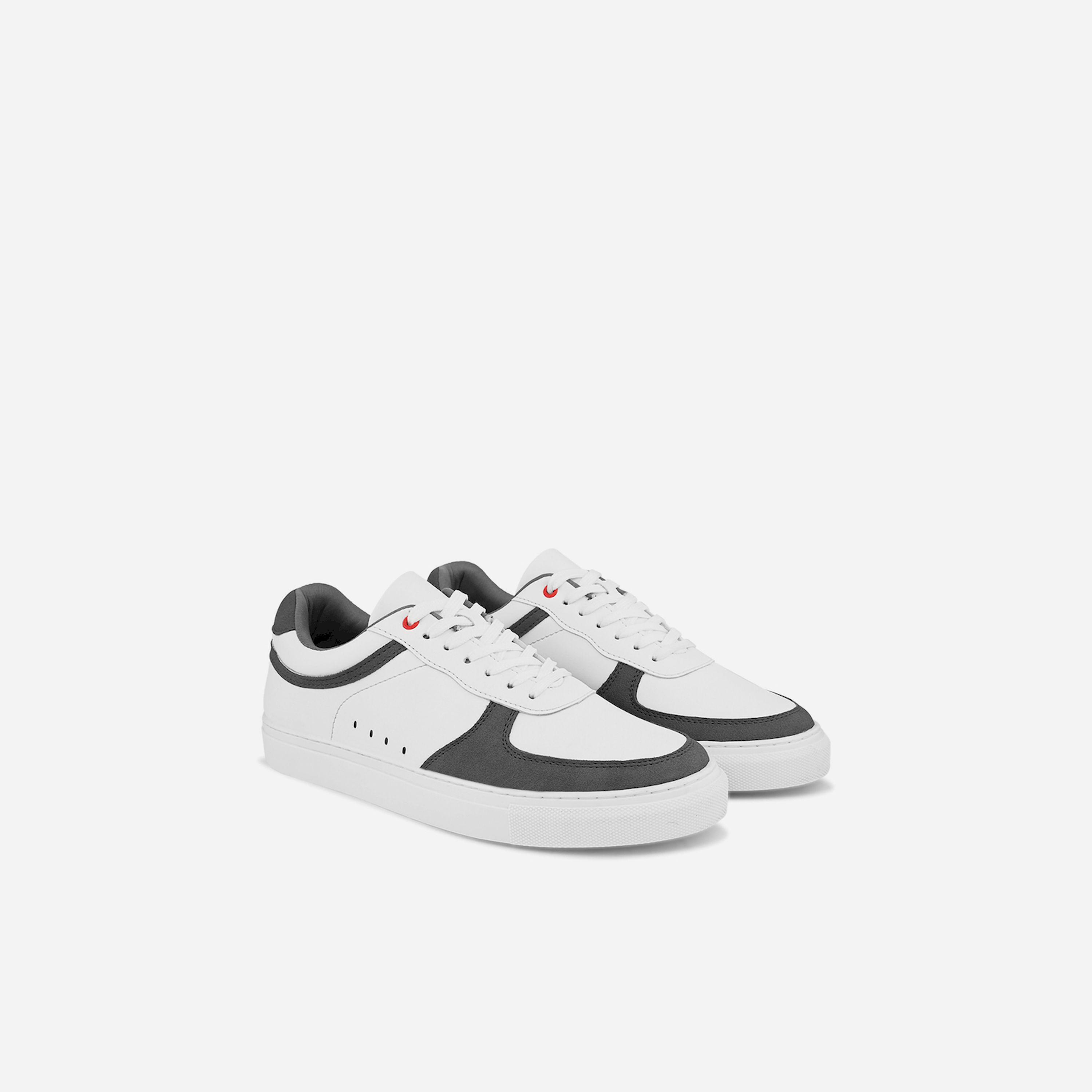 Styli Color Block Flat Sole Lace Up Sneakers-men-shoes-sneakers-image-1