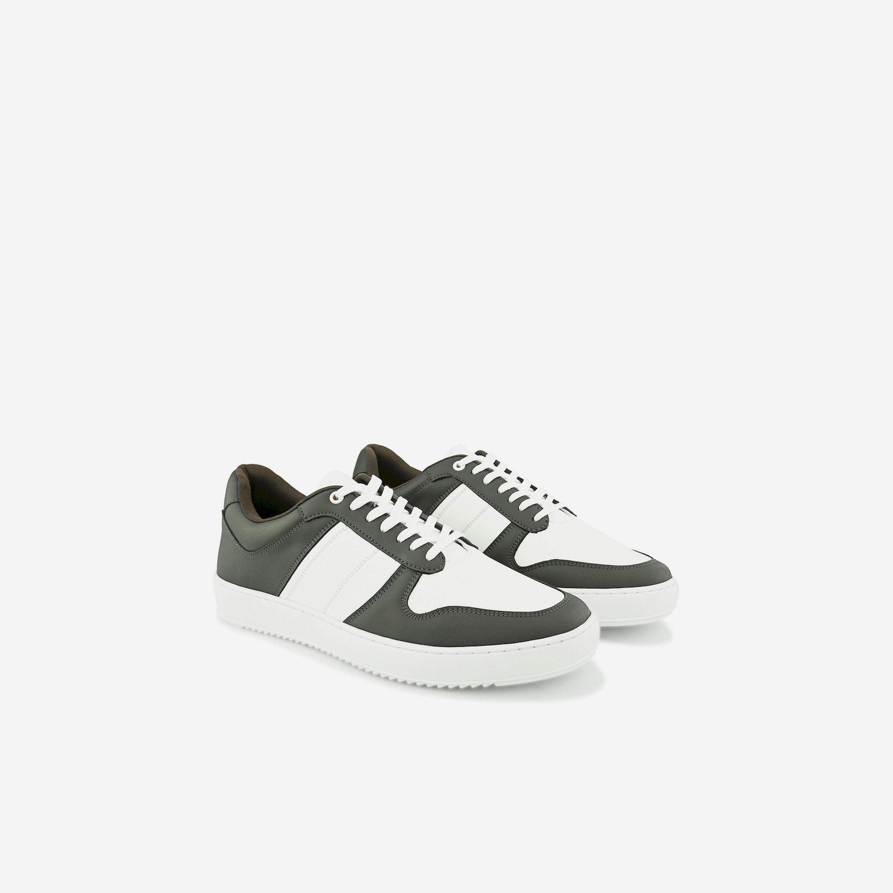 Styli Color Block Lace Up Basket Sneakers-men-shoes-sneakers-image-1